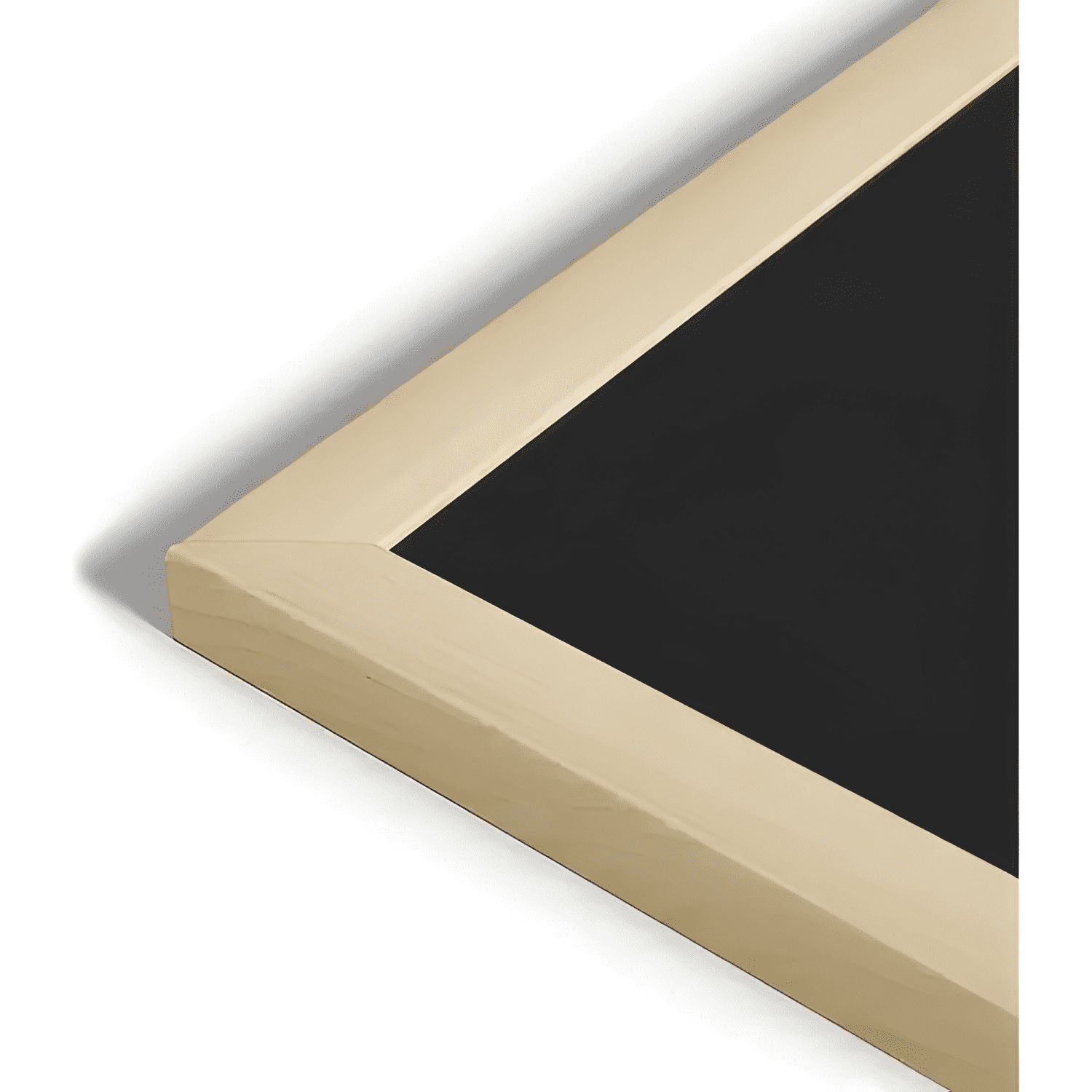 Pizarra negra tiza 40x60 cm marco madera resistente letrero-2