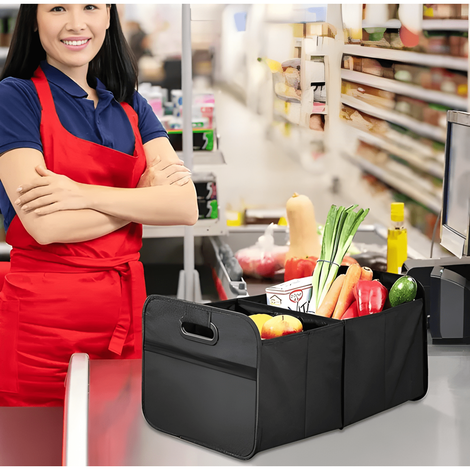 Caja Organizadora De Maleta Auto Bolso Maletero Plegabl #377-2