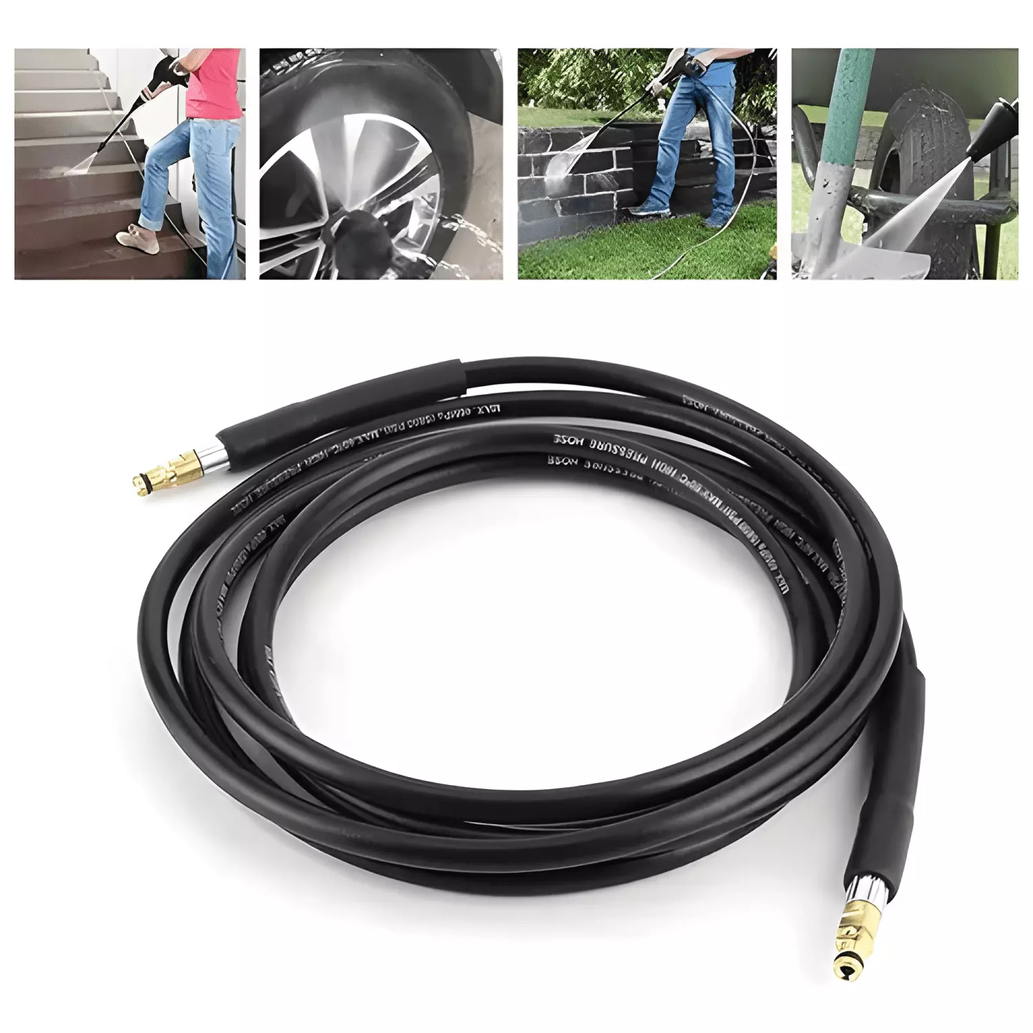 Manguera 6m Lavado Alta Presión Para Reemplazo Karcher #13-2