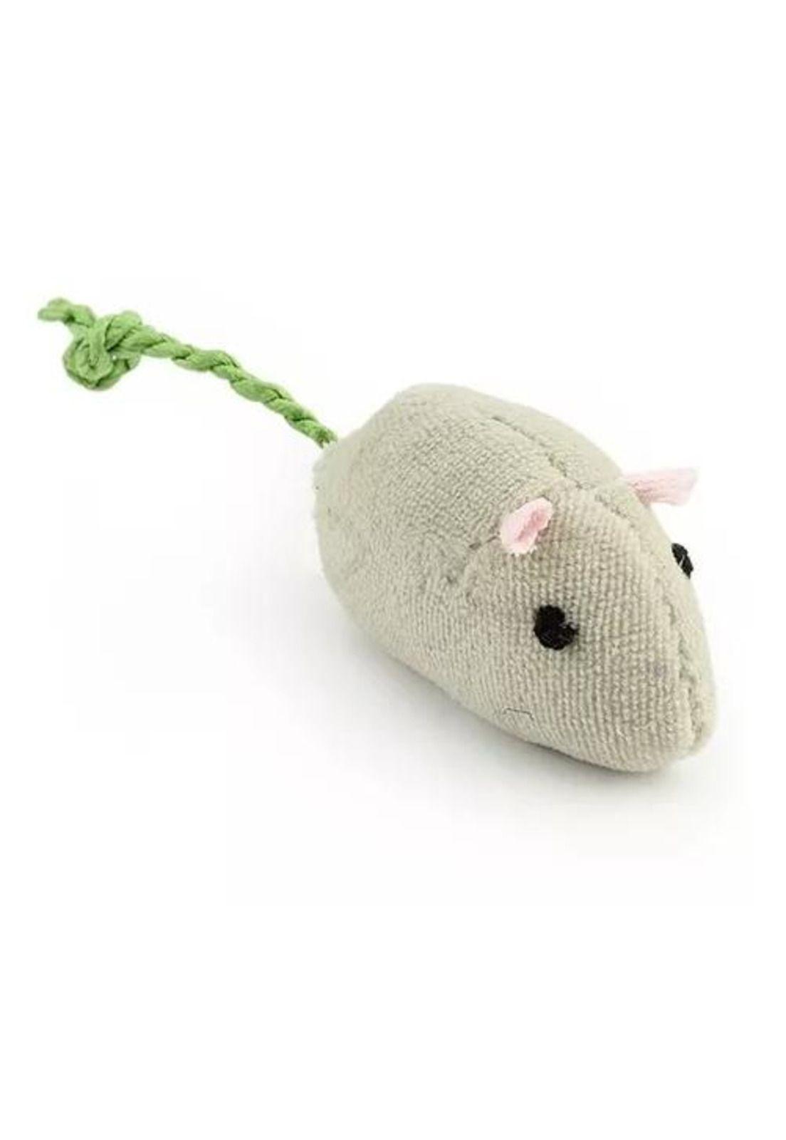 Set de 3 Ratones de Peluche con Hierba Gatera - Catnip para Gatos-2