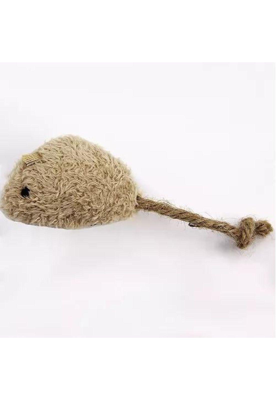 Set de 3 Ratones de Peluche con Hierba Gatera - Catnip para Gatos-3