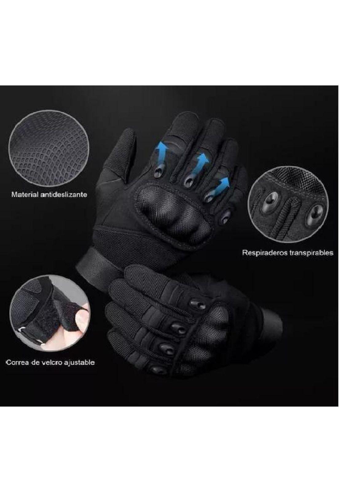 Guantes de Moto con Pantalla Táctil y Mosquetón - Talla XXL-2