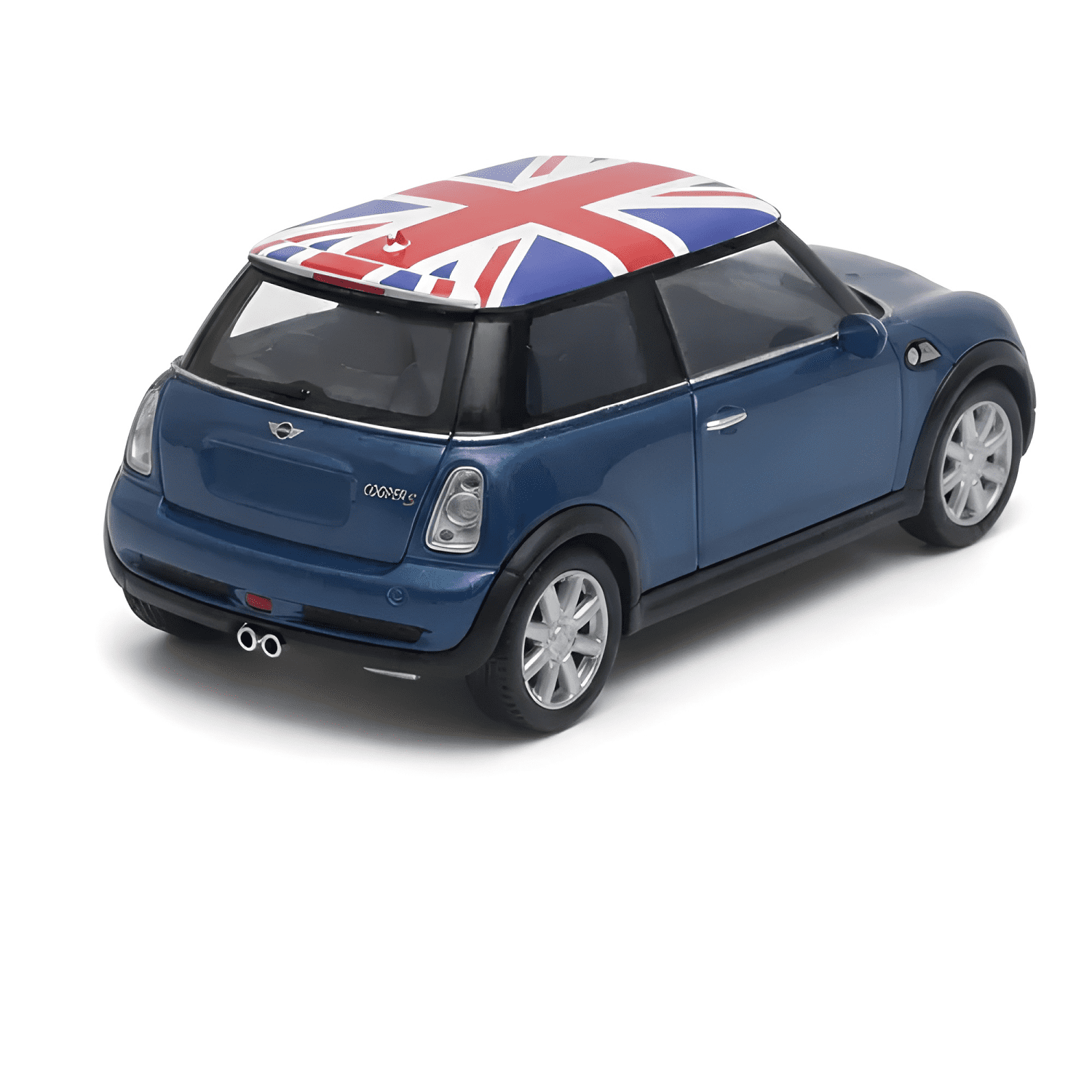 Auto Mini Cooper British Flag S coleccionable #2-3
