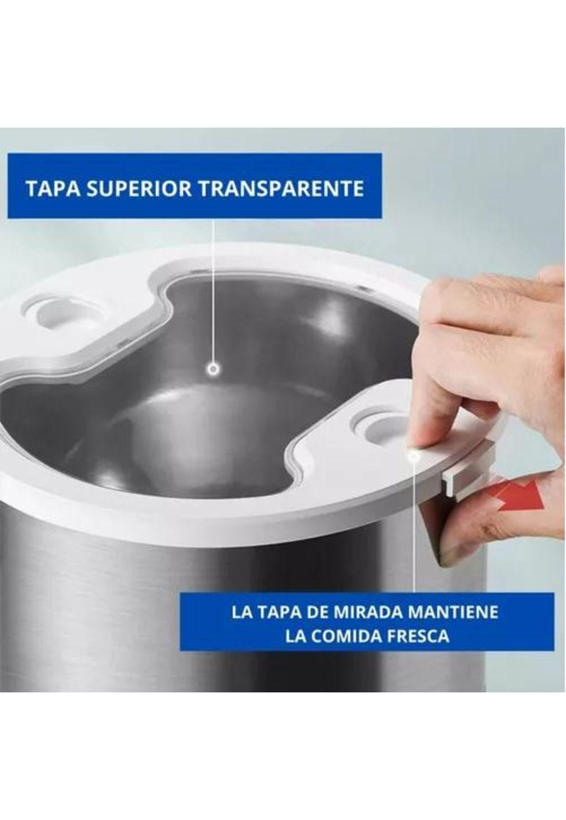 Dispensador automático de alimentos para mascotas, doble robot-7