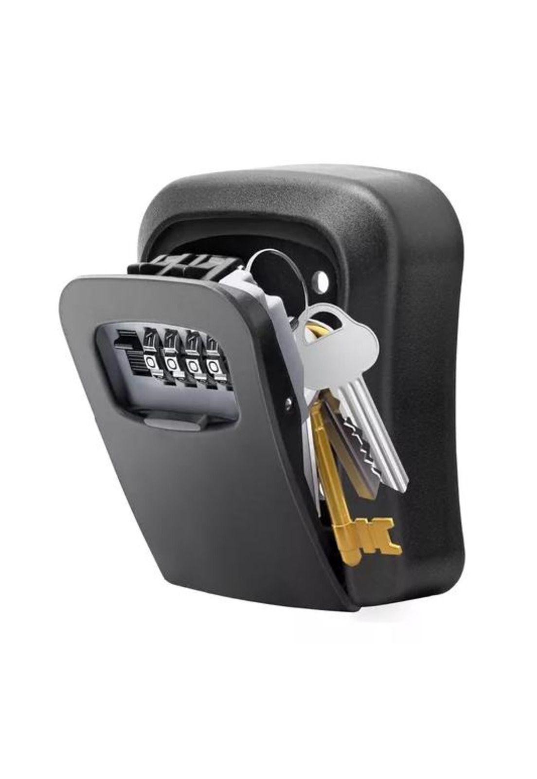 Caja seguridad para llaves con clave color negro-0
