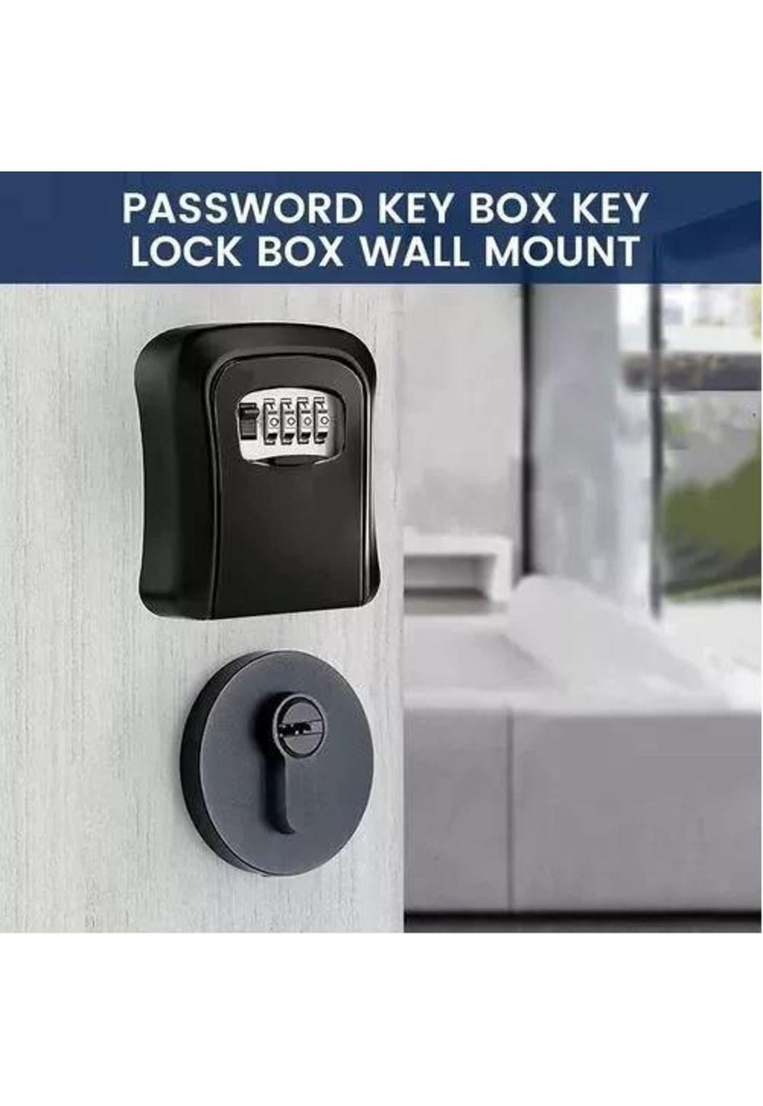 Caja seguridad para llaves con clave color negro-3
