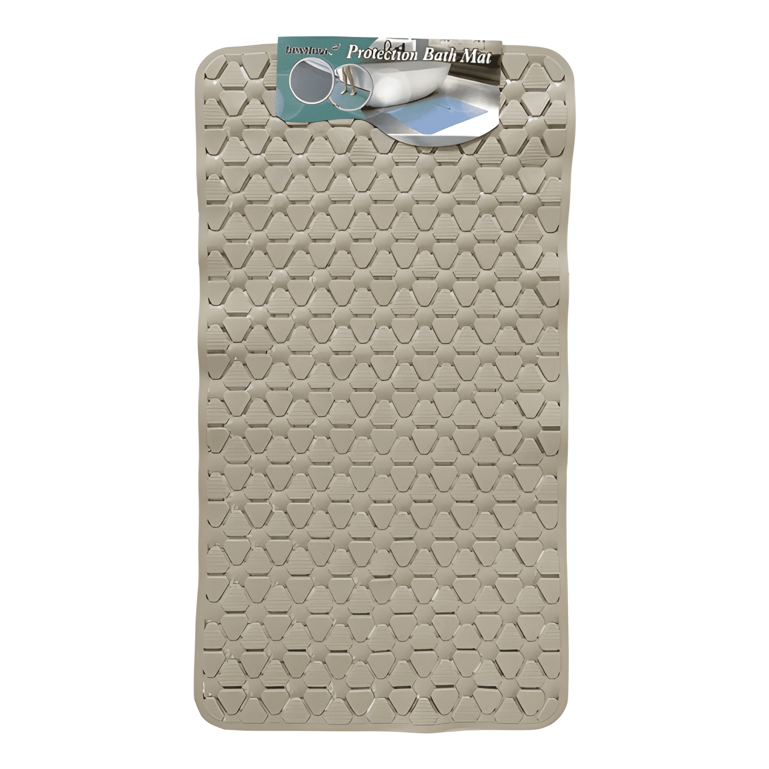 Alfombra De Baño Para Ducha Tina Antideslizante 68x36cm #2-2