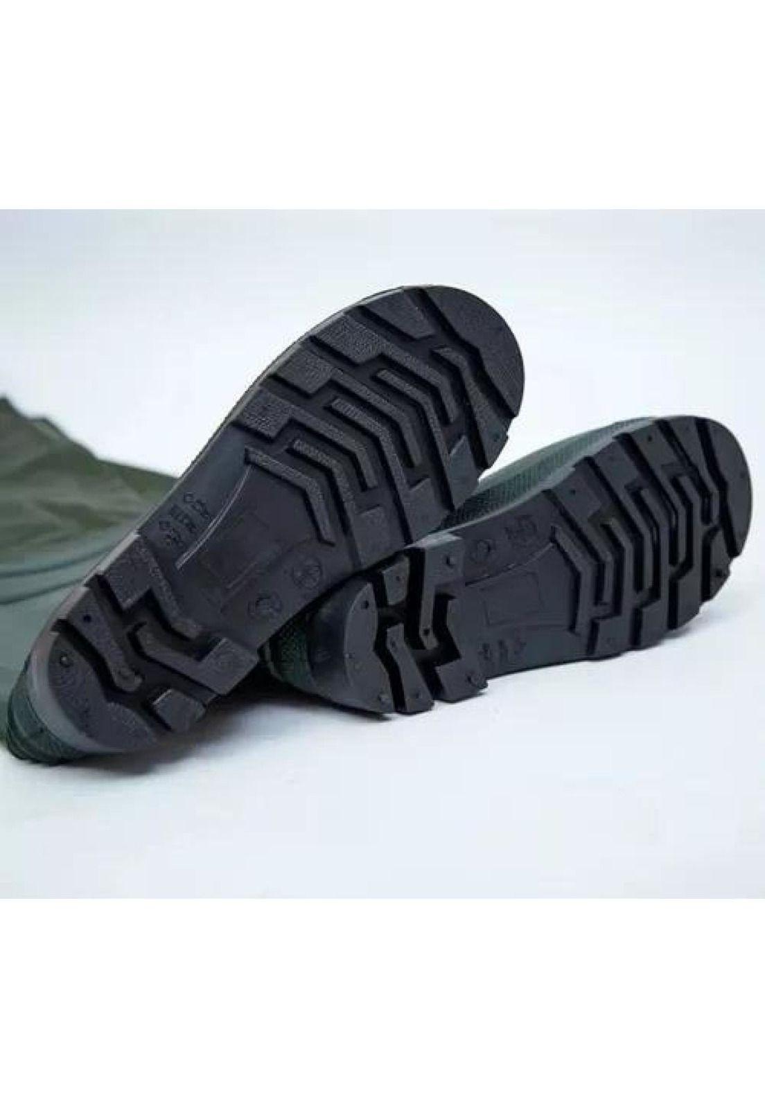 Waders para pesca, botas de pesca talla 43 color verde-5