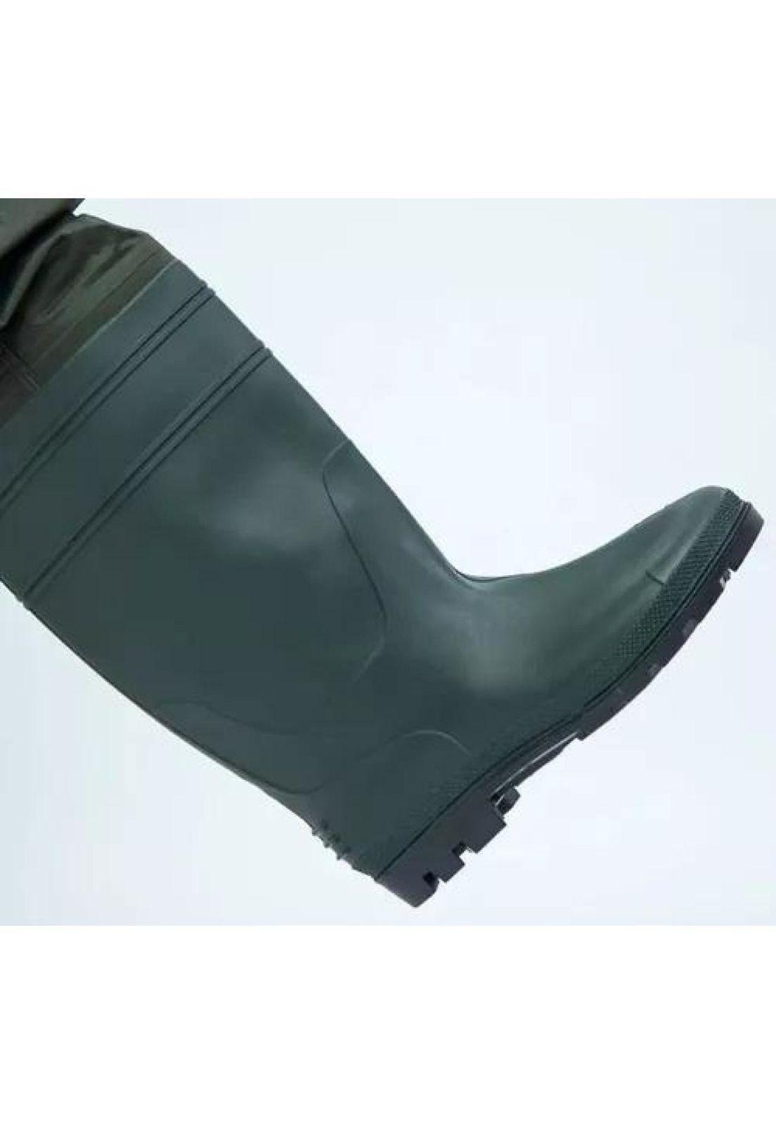 Waders para pesca, botas de pesca talla 43 color verde-6