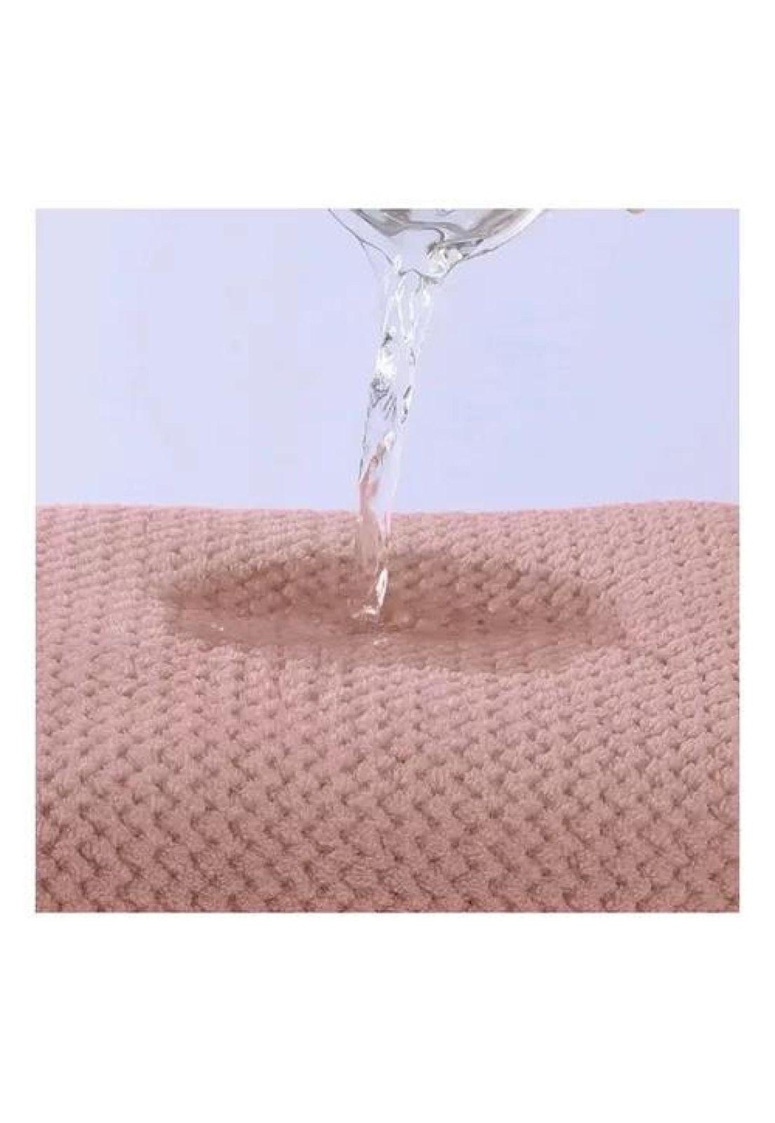 Set de 3 toallas de baño de microfibra, alta calidad, secado rápido-5