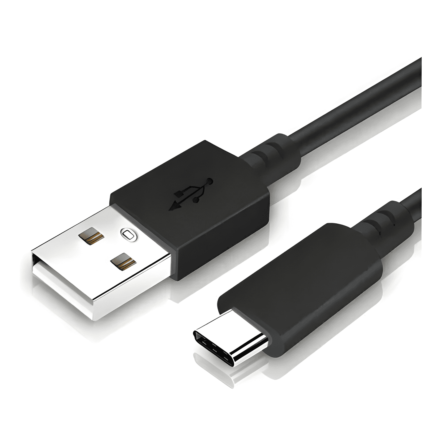 Cable USB 2 metros tipo c carga rápida 3.1 Negro-2
