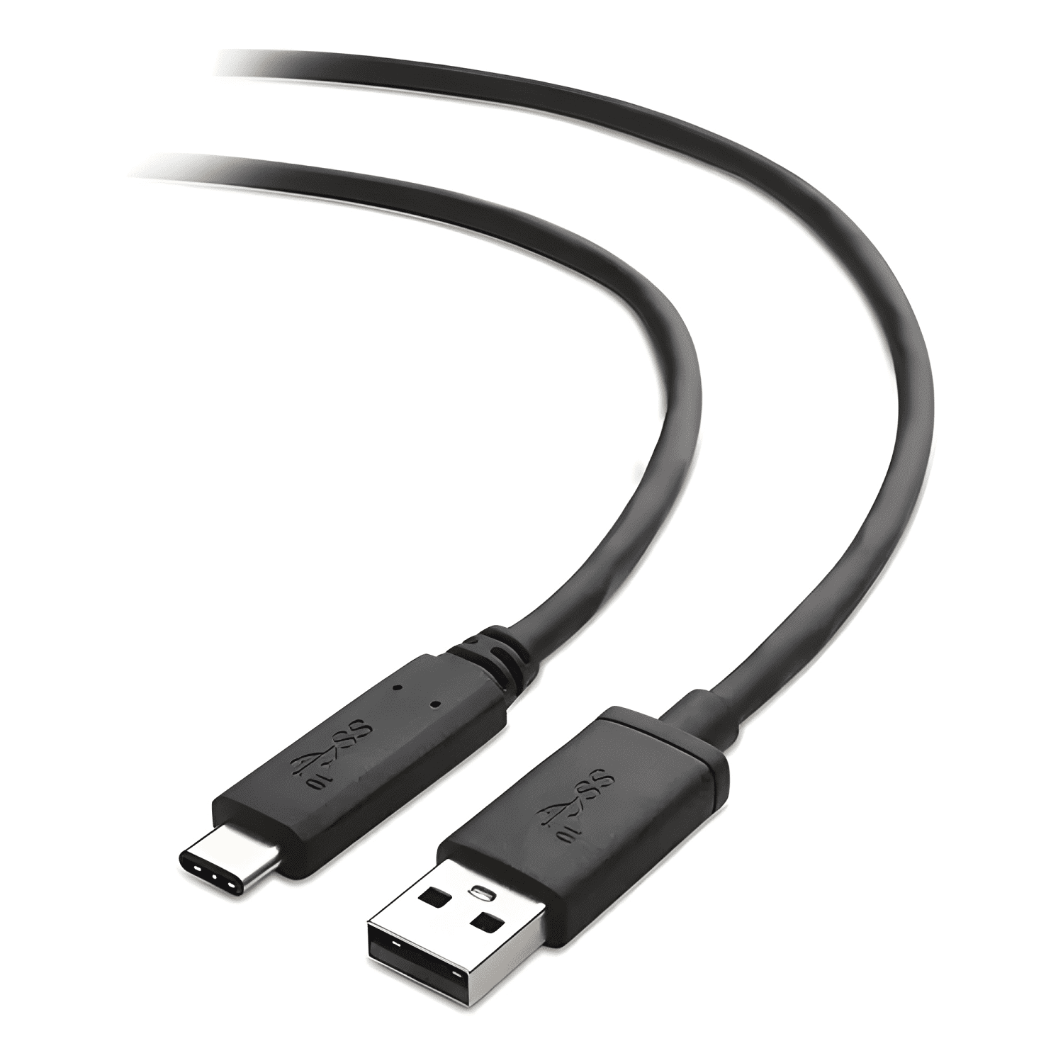 Cable USB 2 metros tipo c carga rápida 3.1 Negro-4