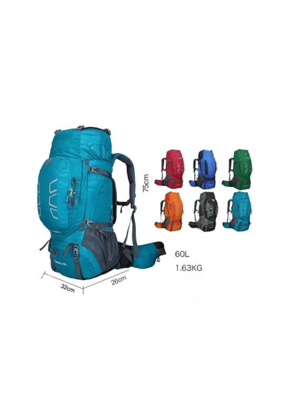 Mochila impermeable 60L color celeste-2