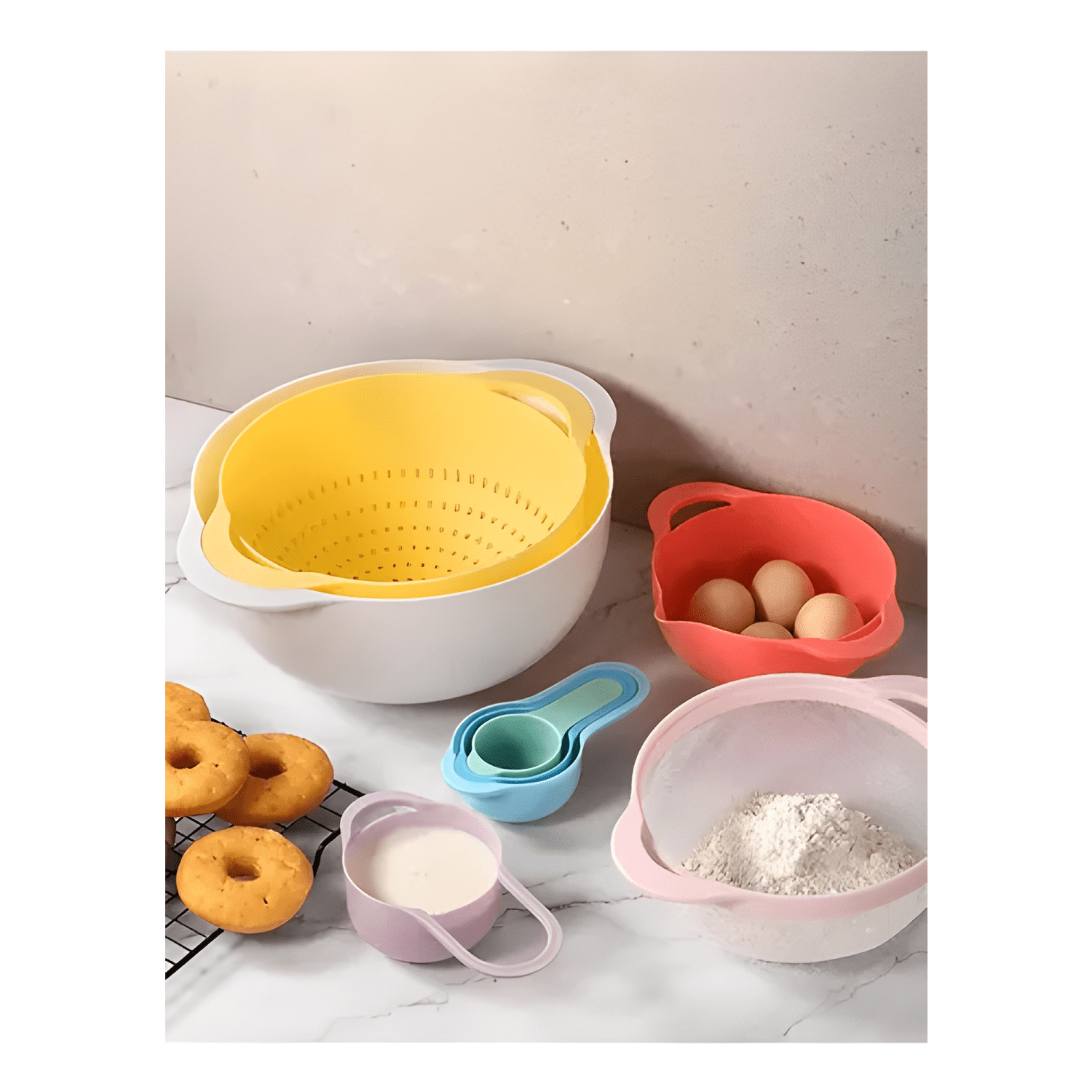 Juego de 8 tazones anidados con tazas medidoras multifuncion-3
