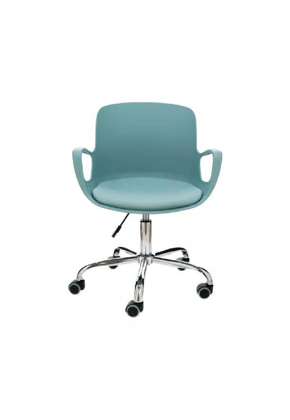 Silla de escritorio con brazos Casaideas color turquesa-2