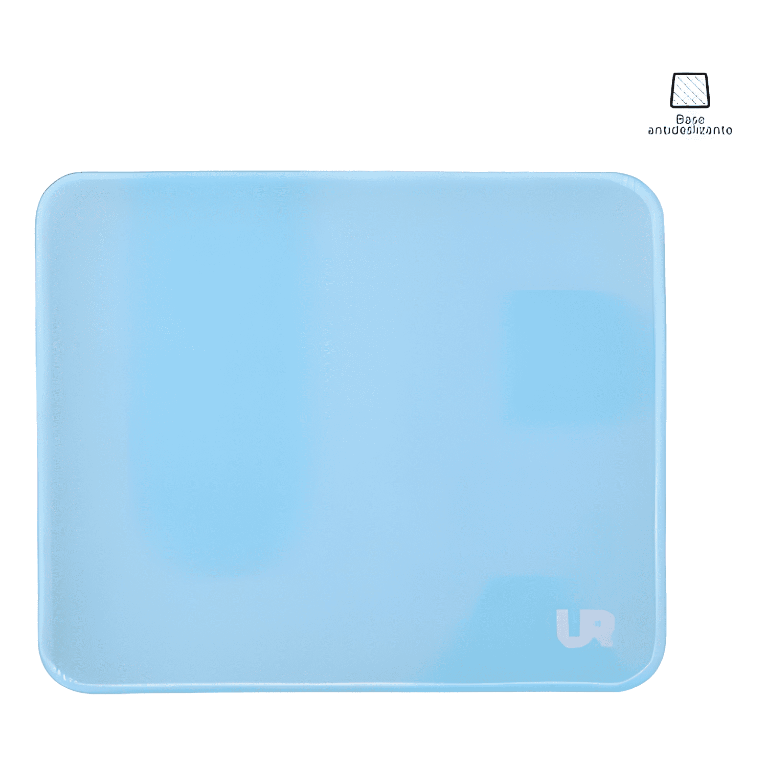 Mouse Pad Ur Urbano Labs Goma Antideslizante 24x20 Cm Azul-1