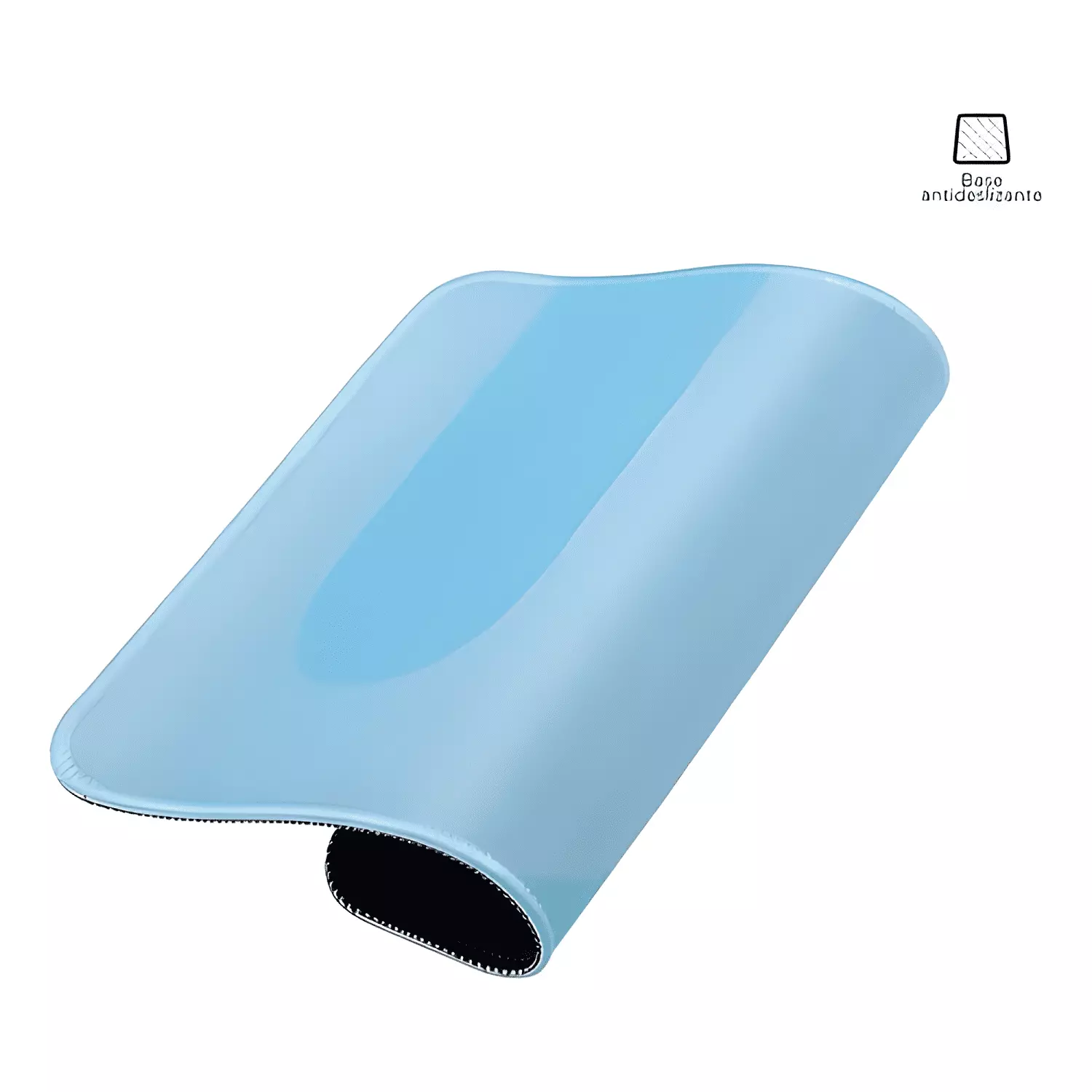 Mouse Pad Ur Urbano Labs Goma Antideslizante 24x20 Cm Azul-3