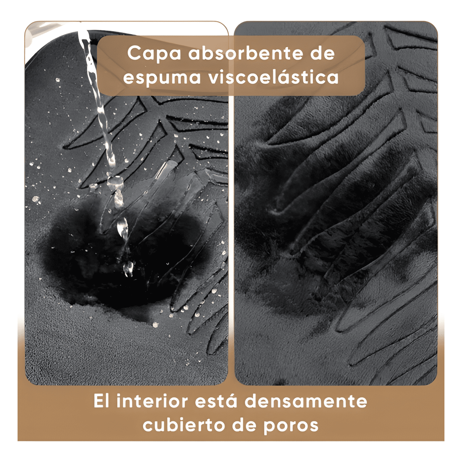 Alfombra De Baño Antideslizante Absorbente Piso Goma #4-2