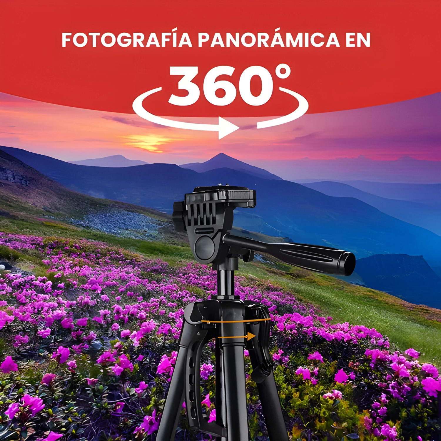 Trípode Profesional Para Cámara, Celular, Video Color #1-4