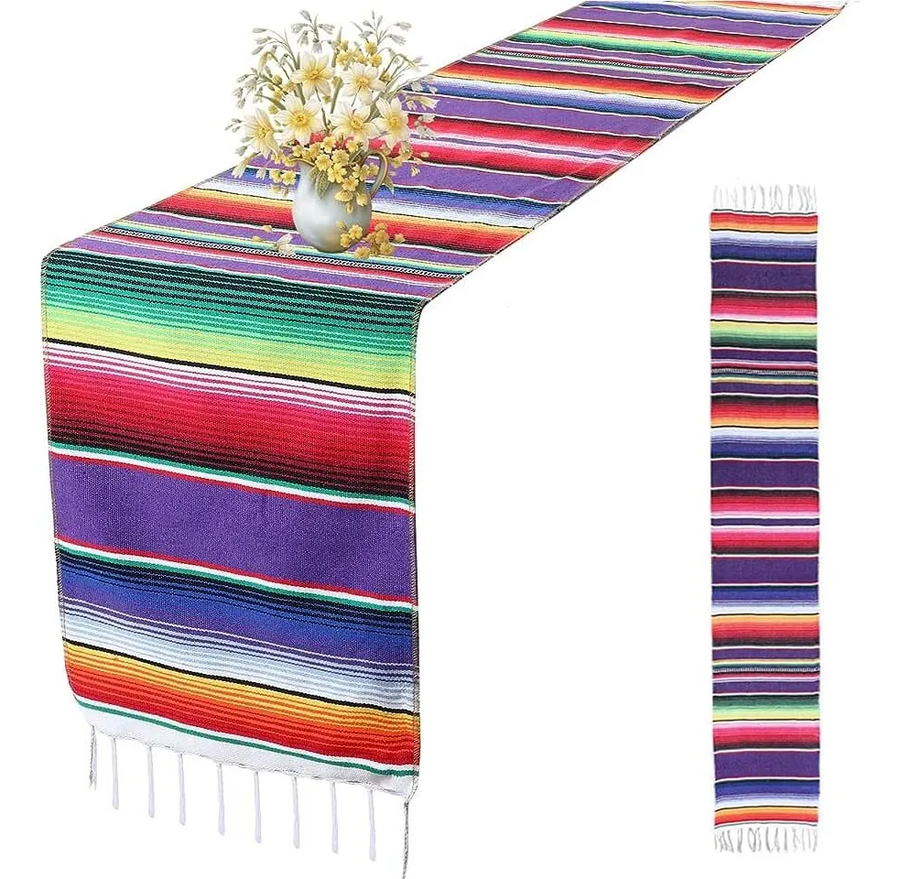 mantel mexican blankets decorativo-0