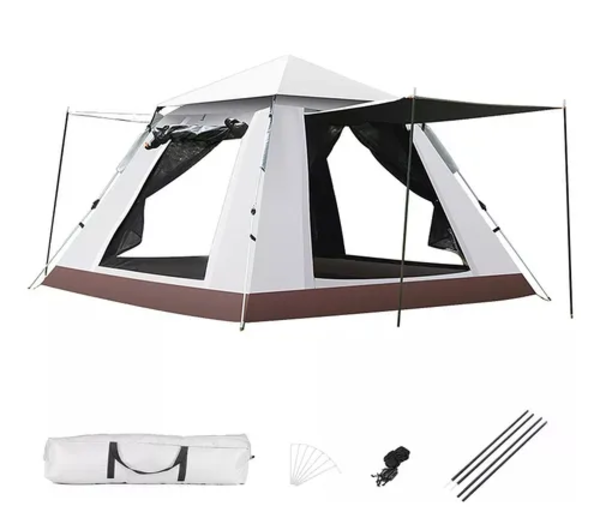 Tienda campaña 240x240cm 4-8 personas-0