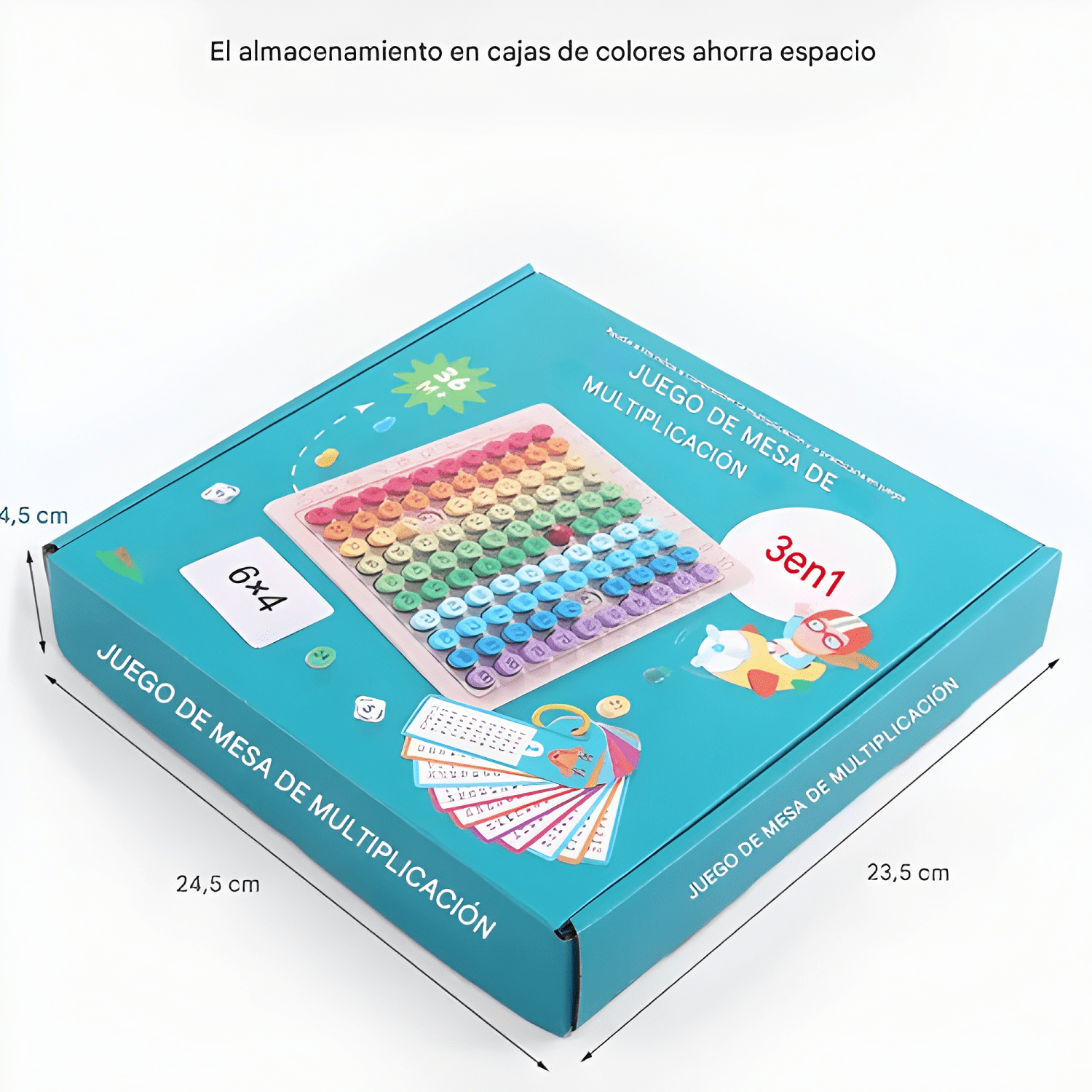 Tablero didactico tabla de multiplicar juego montessori #7-1