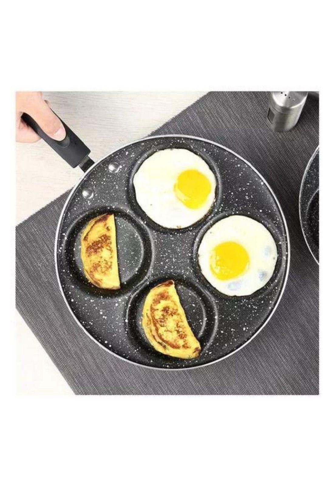 Sartén para tortillas con 4 agujeros, antiadherente-2