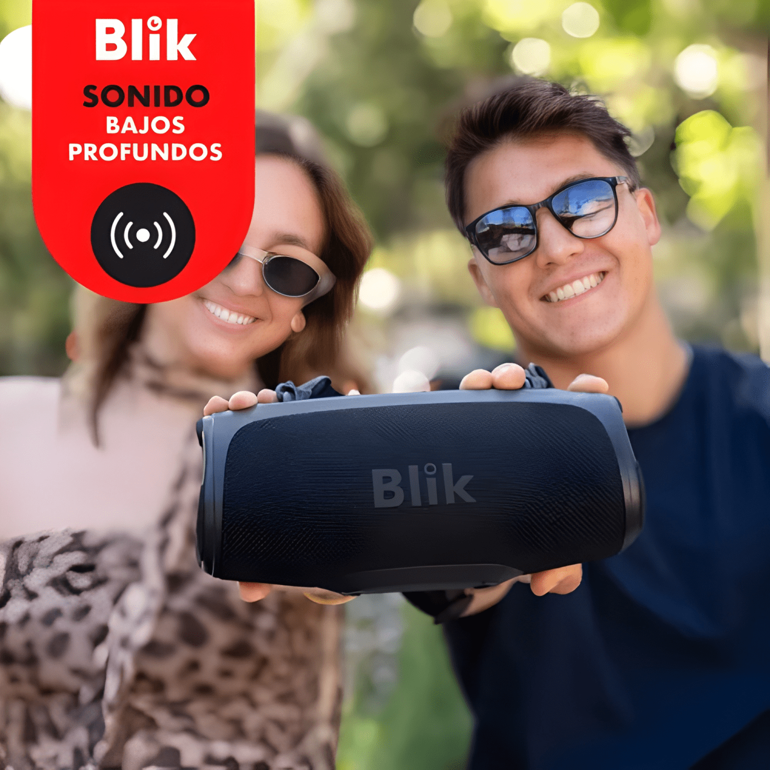Parlante bluetooth portátil bass200 40w ipx7 Negro-2