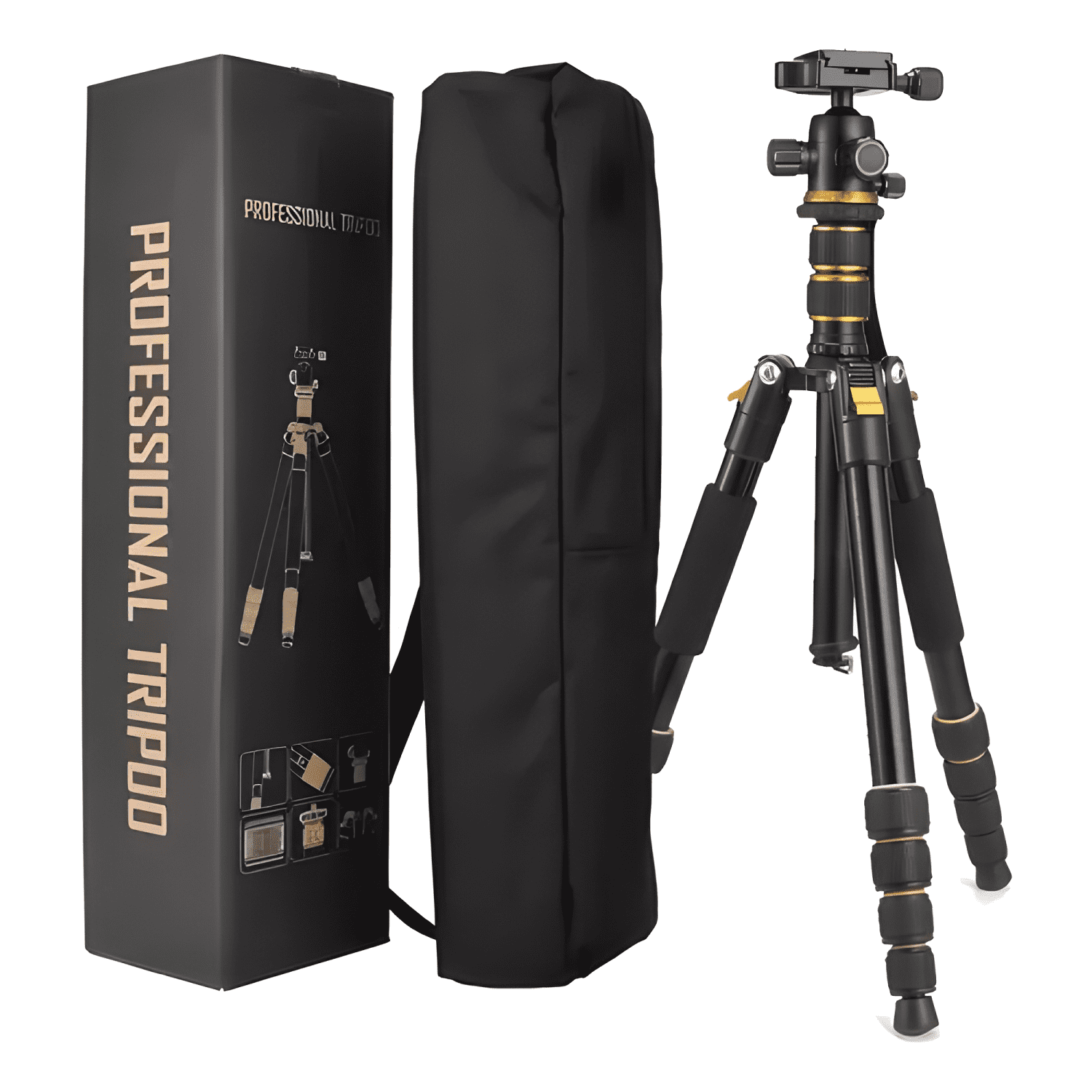 Tripode Camara Celular Video Profesional Con Cabezal 666s-0