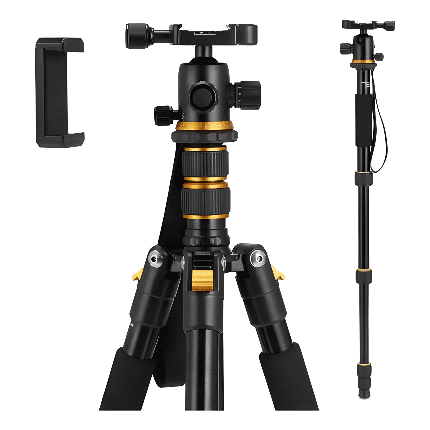 Tripode Camara Celular Video Profesional Con Cabezal 666s-1