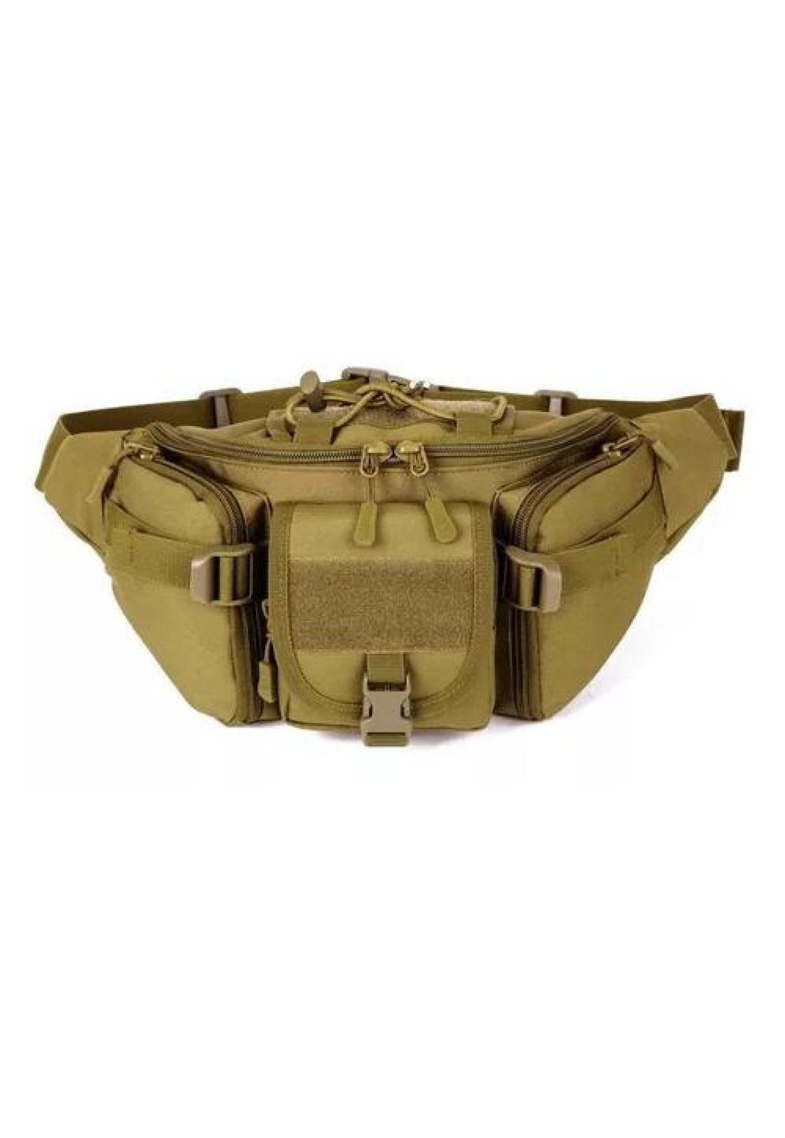 Banano de senderismo trekking outdoor táctico militar café-0
