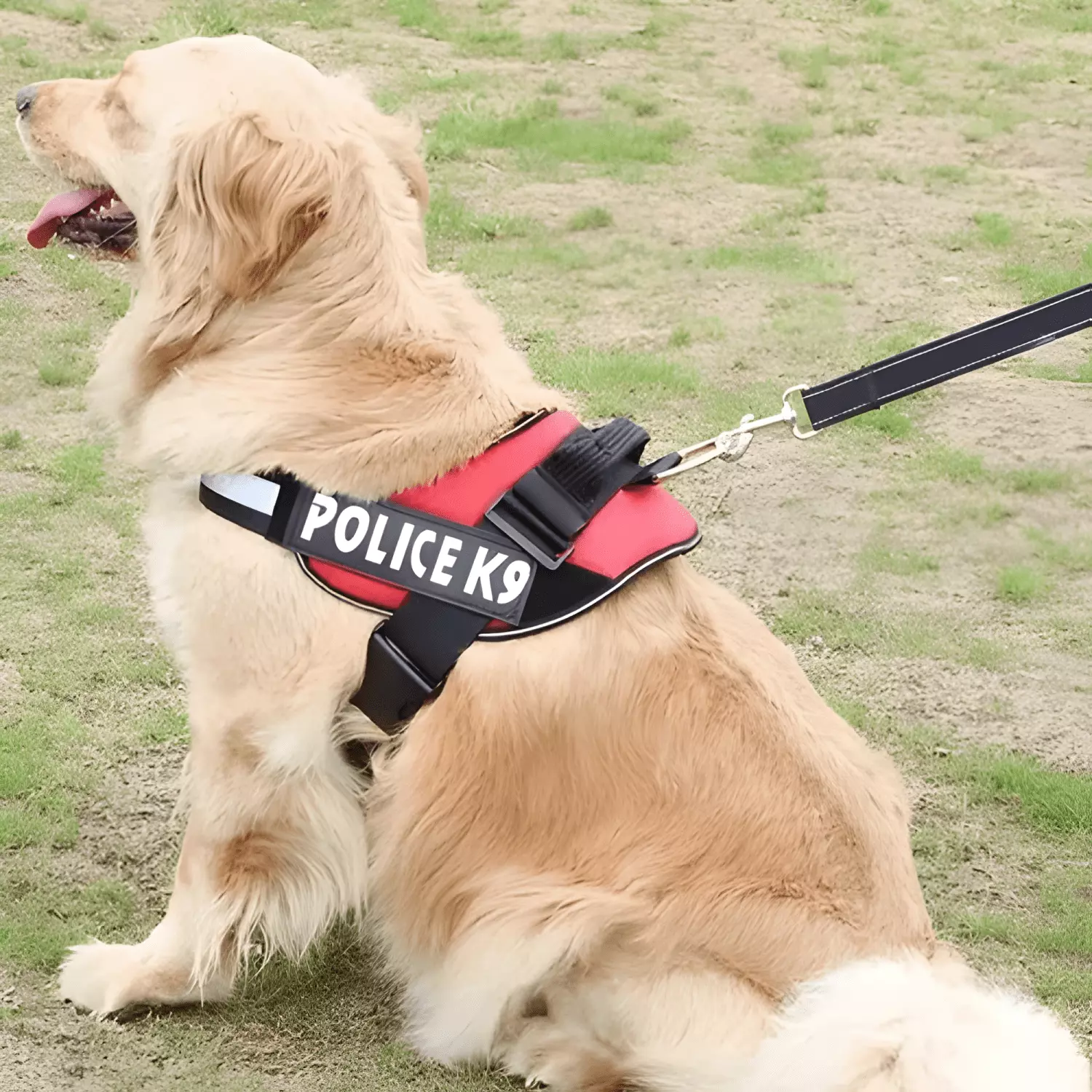 Arnés police K9 reforzado perros medianos grandes m l XL-2