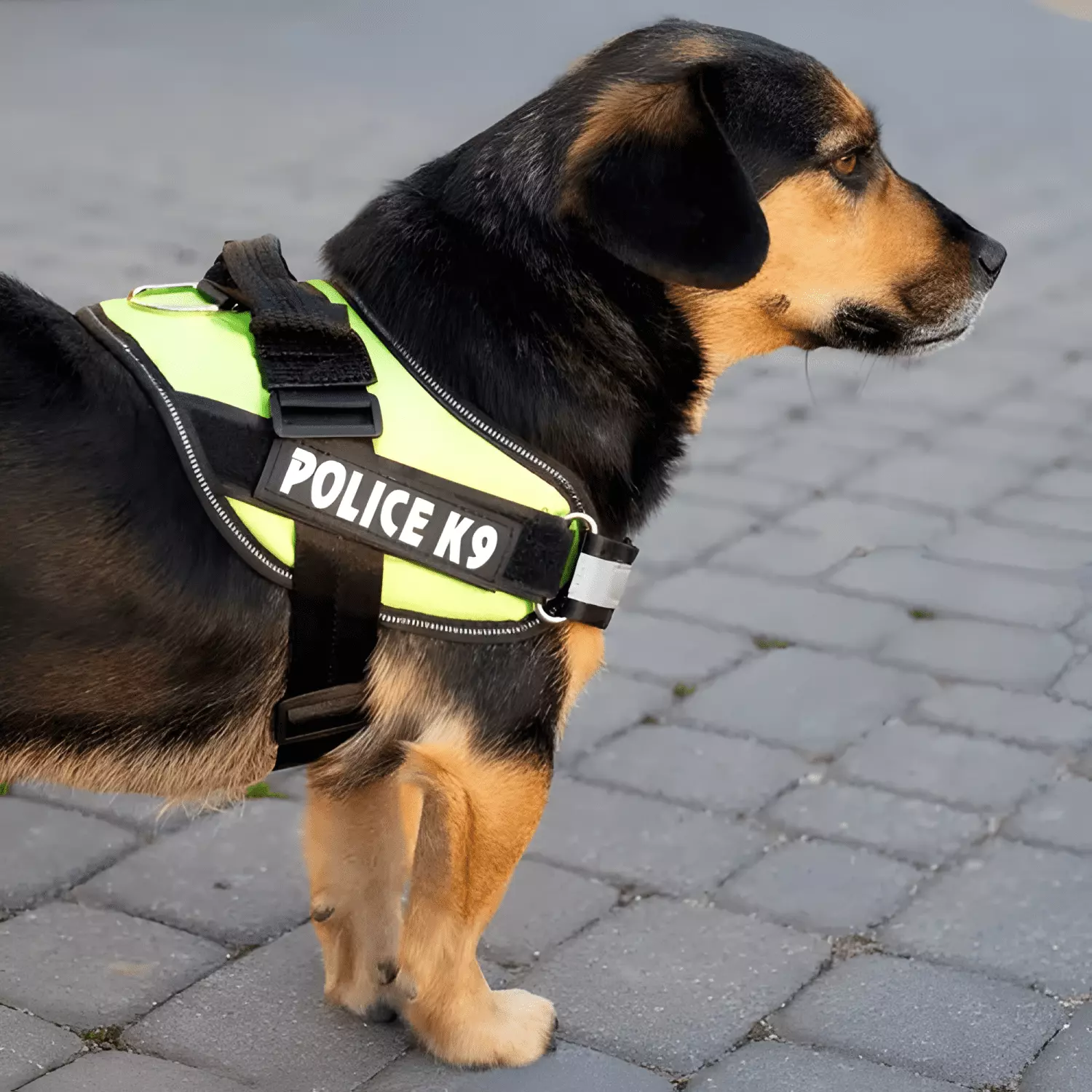 Arnés police K9 reforzado perros medianos grandes m l XL-4