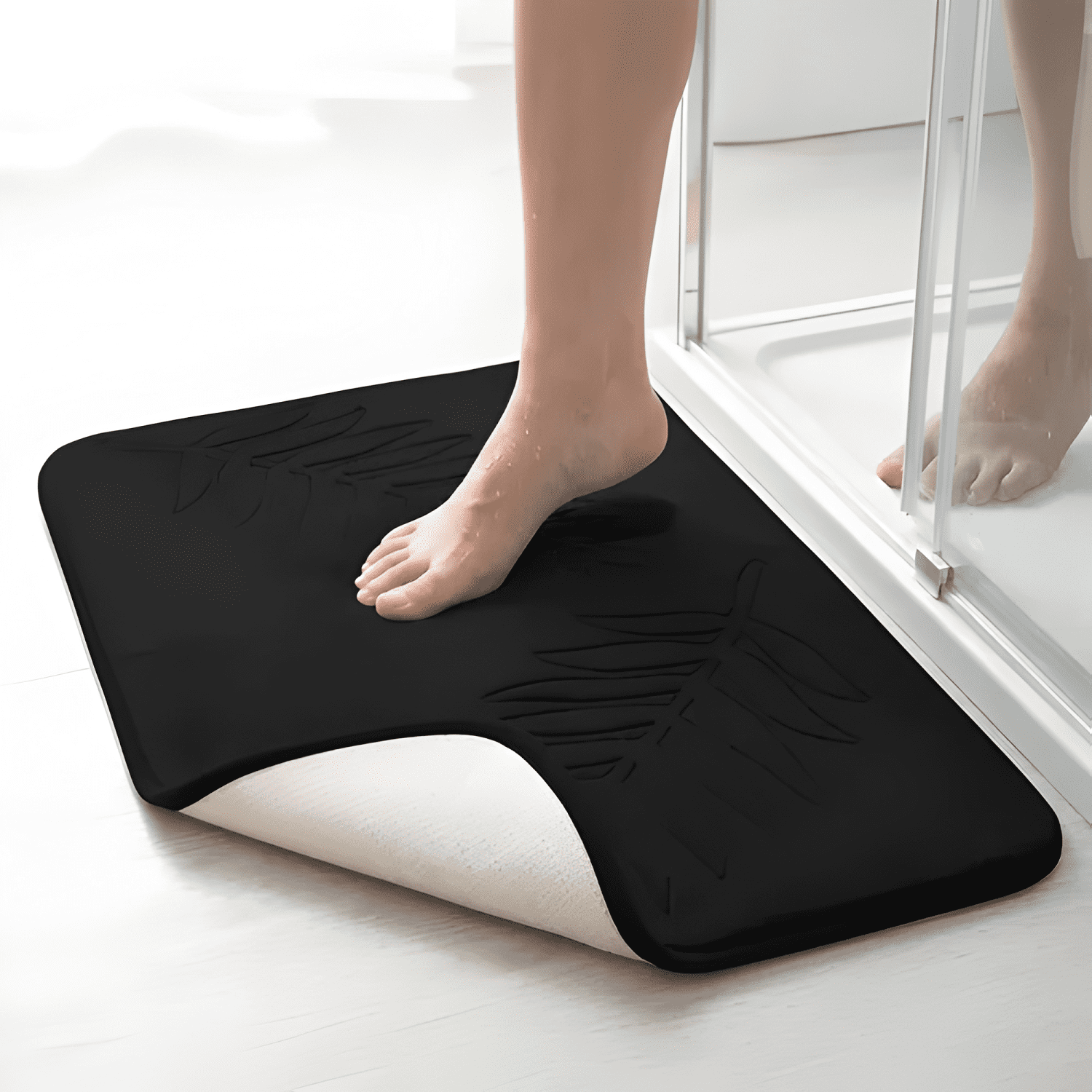 Alfombra De Baño Antideslizante Absorbente Piso Goma #3-3