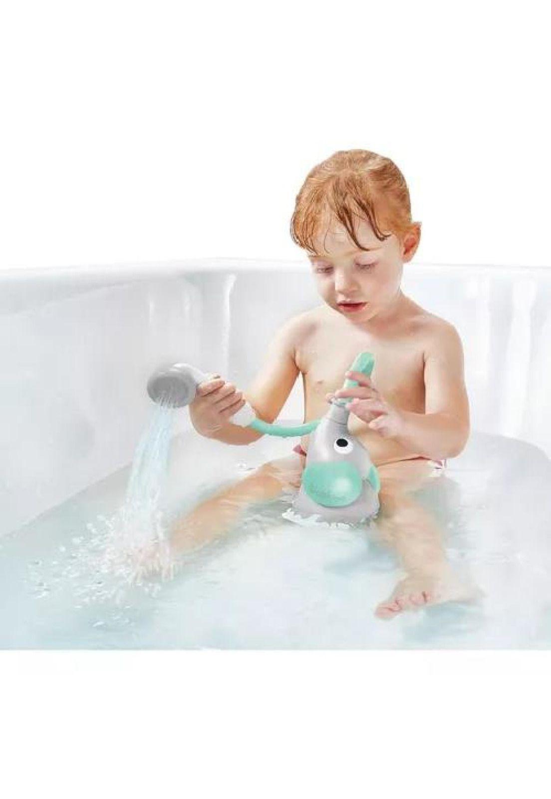 Elefante Ducha Interactivo - Turquesa para Bebé Bañera Yookidoo-3