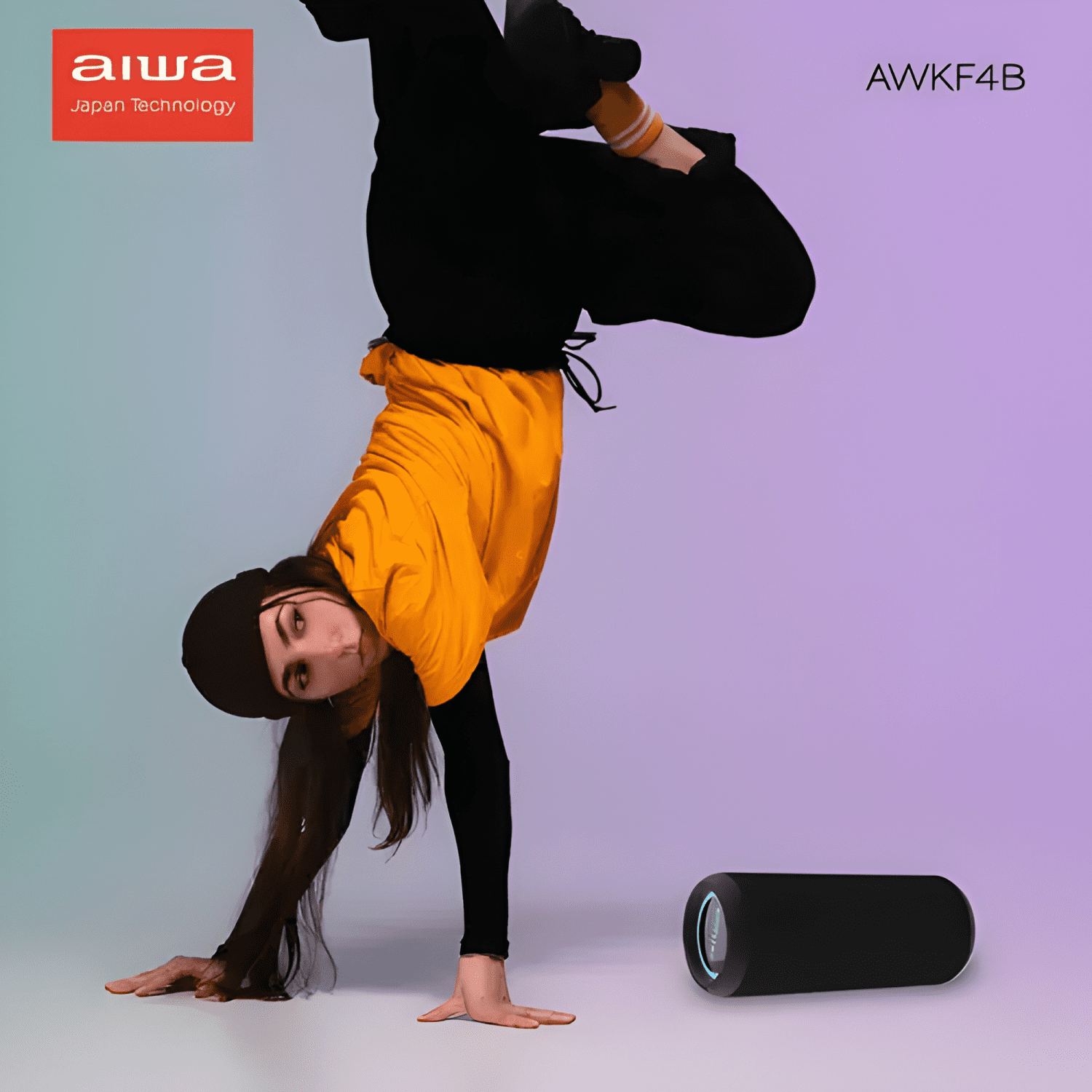 Parlante portátil bluetooth 20w impermeable tws Negro-3