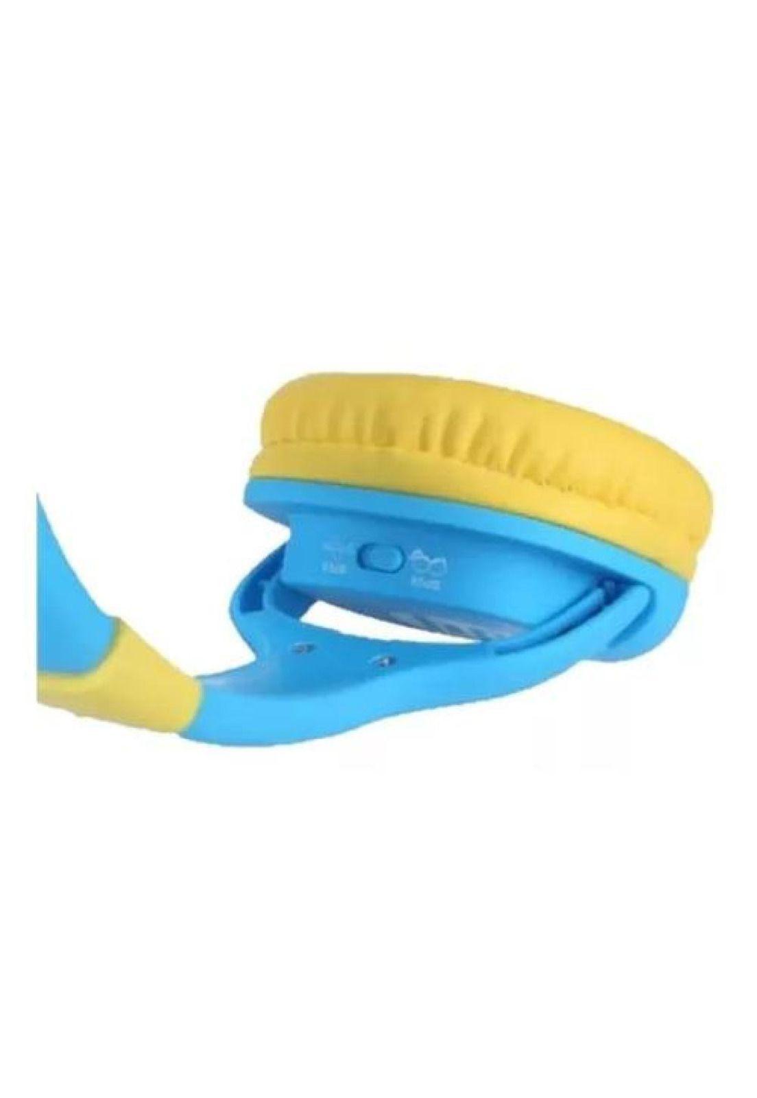 Audífono HP Infantil DHH-1600 - Over-ear, Jack 3.5mm, Color Celeste-3