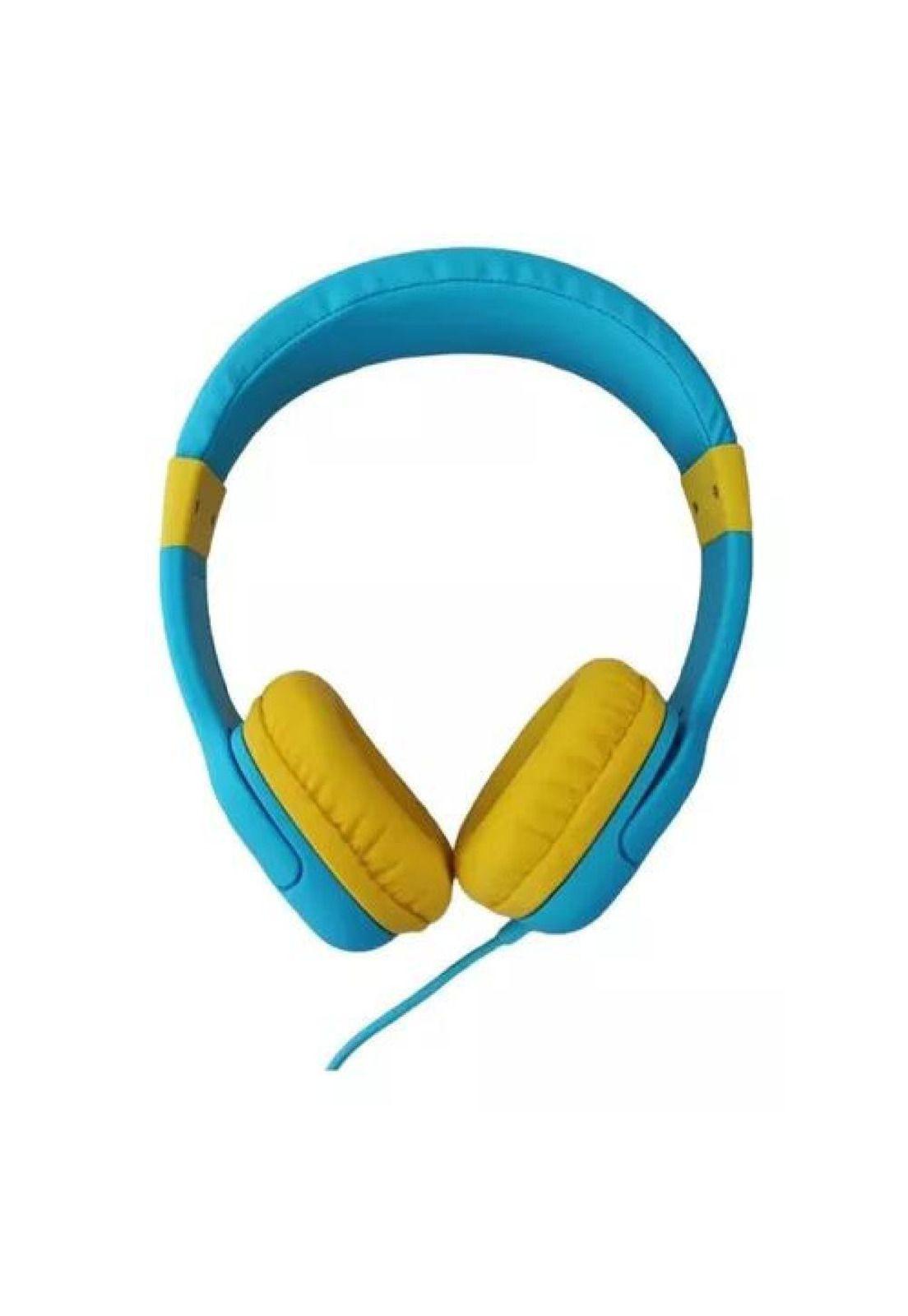 Audífono HP Infantil DHH-1600 - Over-ear, Jack 3.5mm, Color Celeste-4
