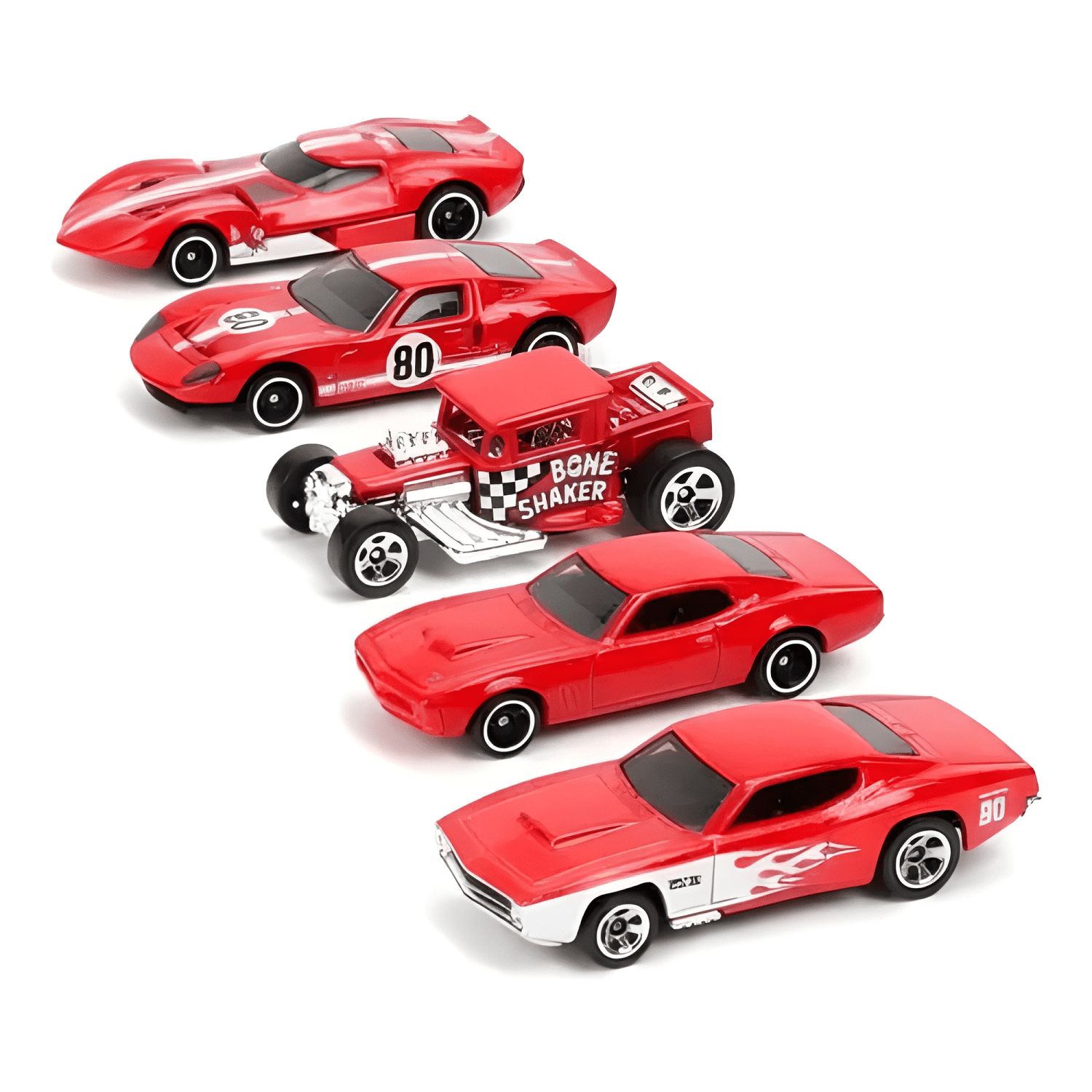 Pack 5 autos Hot Wheels escala 1:64 elige tu modelo #9-1