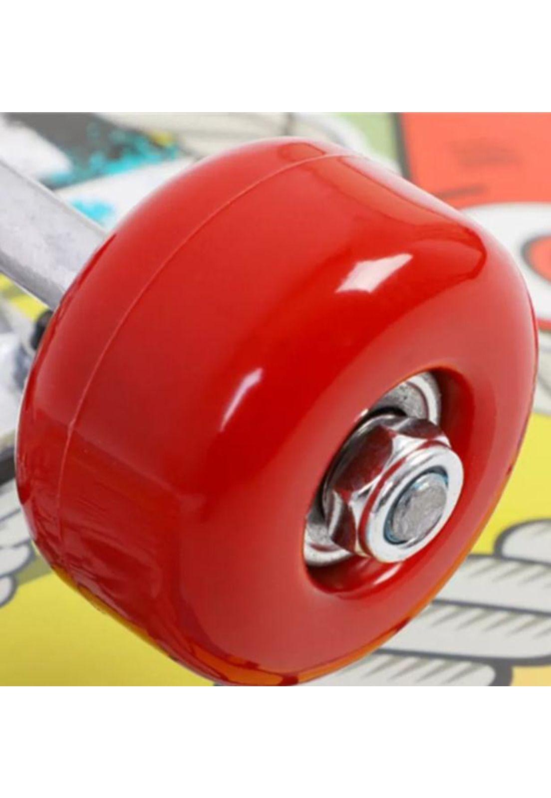 Tabla skate madera perro 7 láminas 32'', negro-4