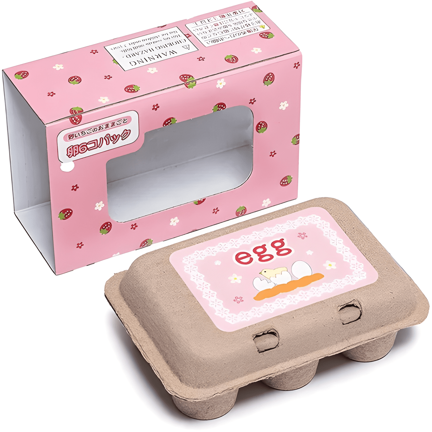 Juguete huevos de madera didáctico para niñas y niños-2