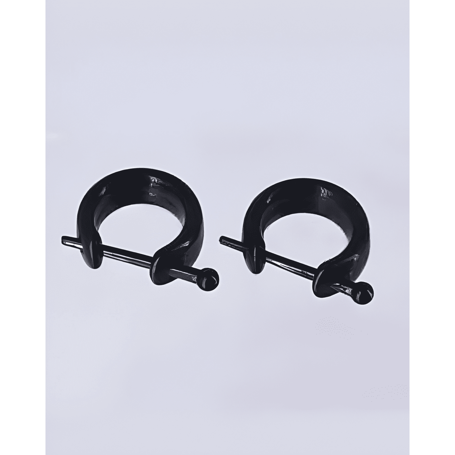 Set De 2 Aretes Coquito- Pendiente Para Hombres-1