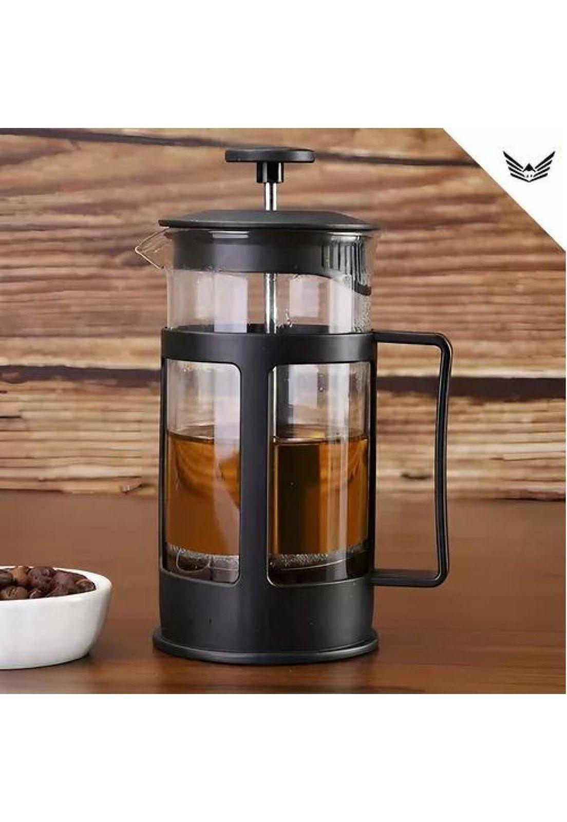 Cafetera Prensa Francesa - Manual, 600 ml, Color Negro-5