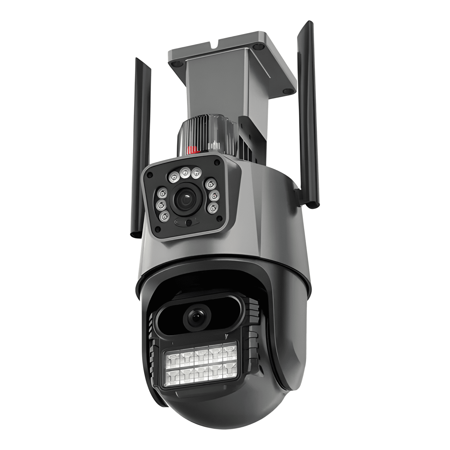 Cámara Domo Wifi Doble Lente Full Hd con Alarma Seguimiento-3