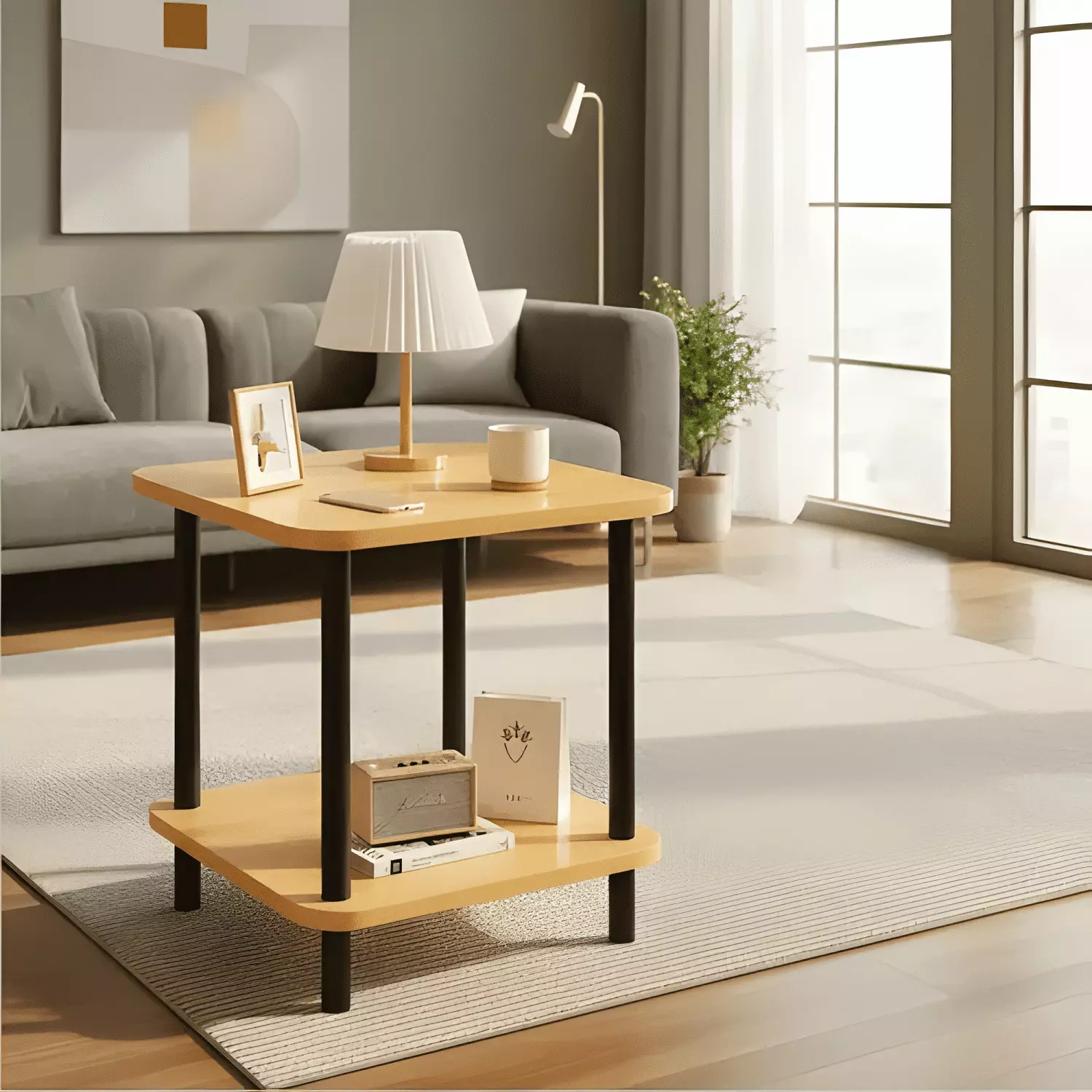 Mesa Centro Minimalista Madera Sala Estar Auxilia-0