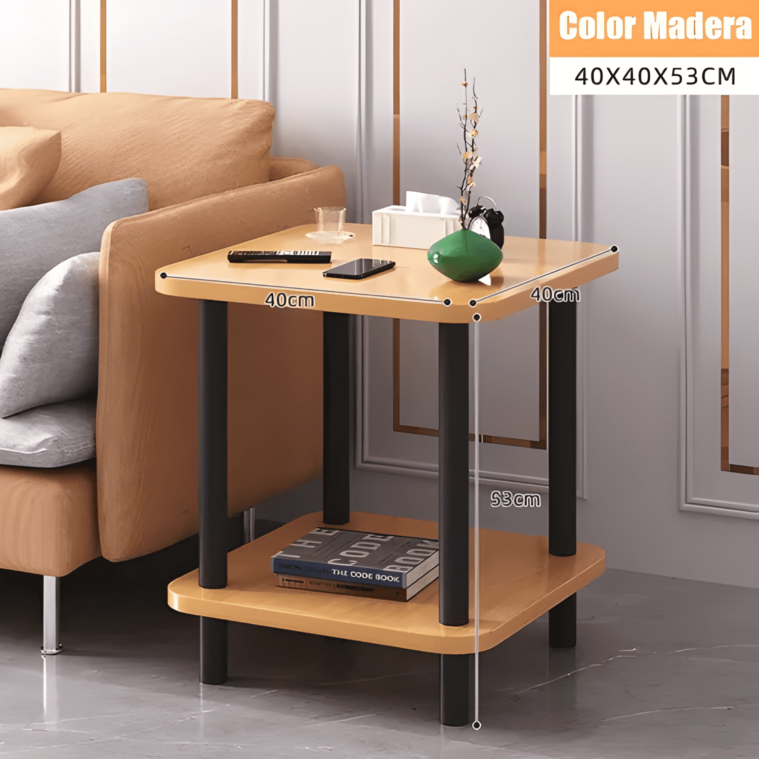 Mesa Centro Minimalista Madera Sala Estar Auxilia-2
