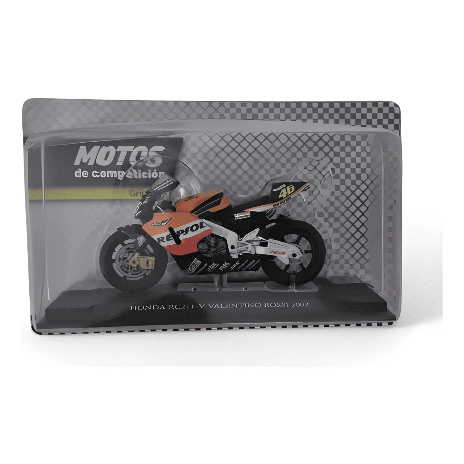 Moto Honda RC211V piloto Valentino Rossi 2002-3