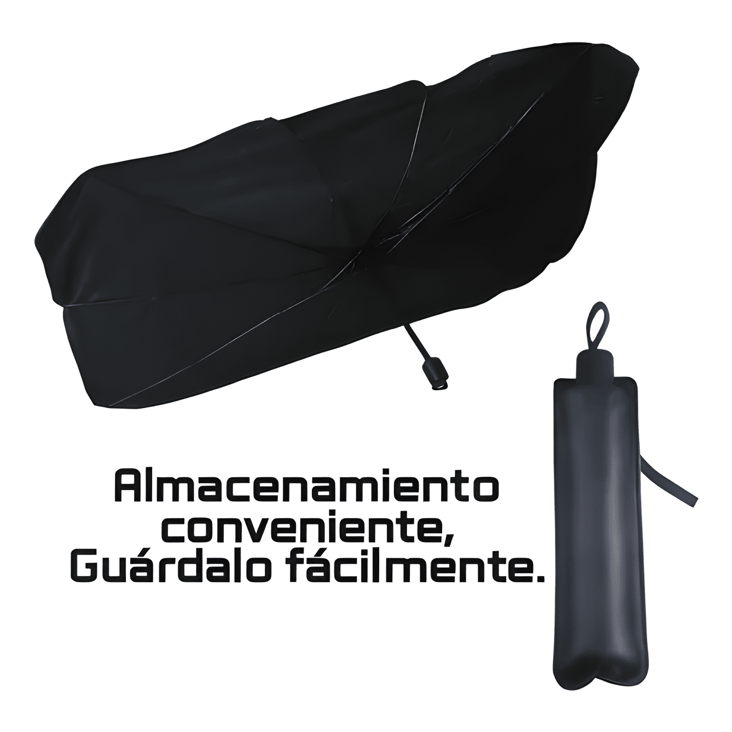 Quitasol Parabrisas Sombrilla Parasol Sol Protector Auto-1