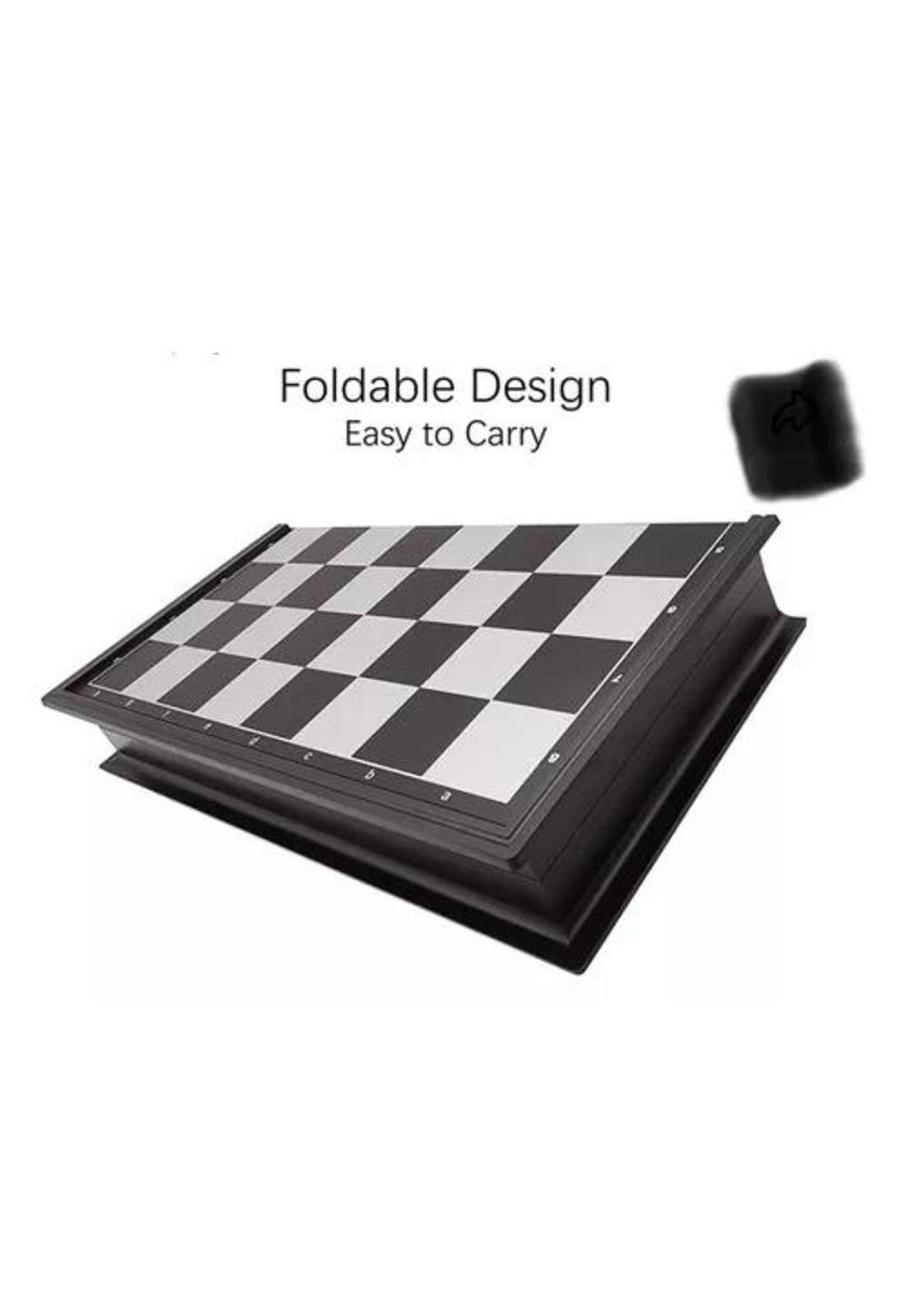 Ajedrez magnético juego de mesa chess game tablero 33x33 cm-4
