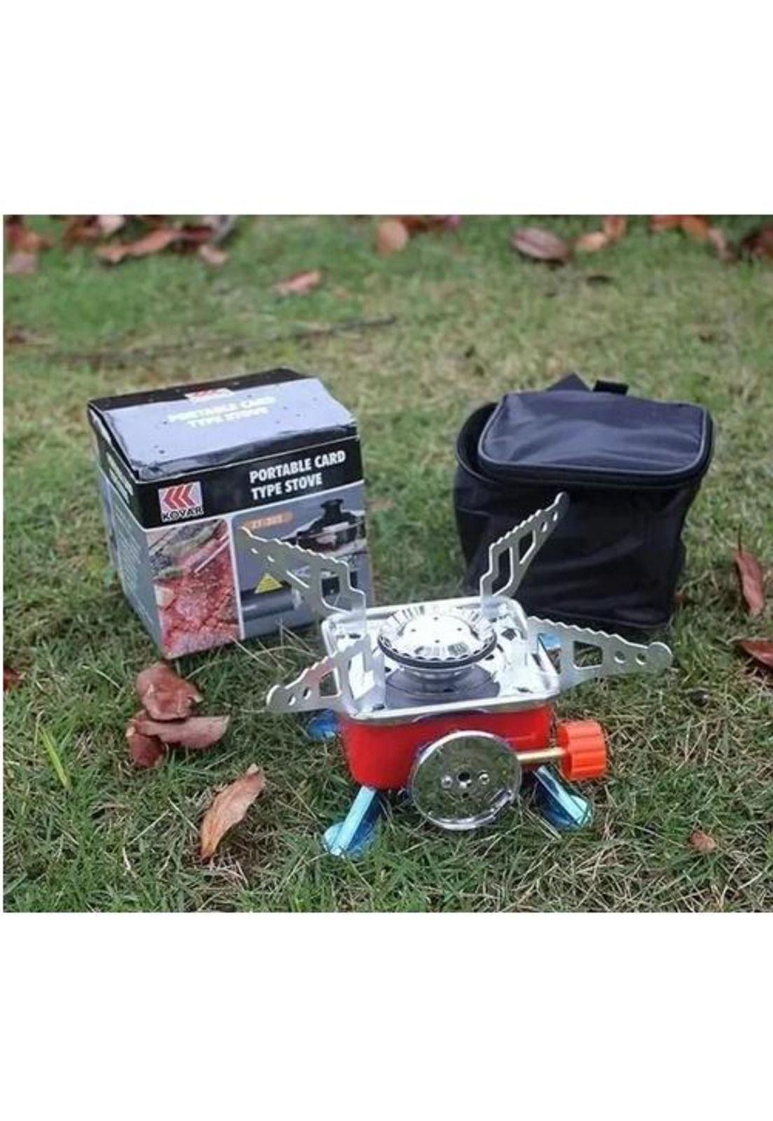 Cocinilla Mini Gas - Outdoor, Camping, Trekking, con Bolso-3